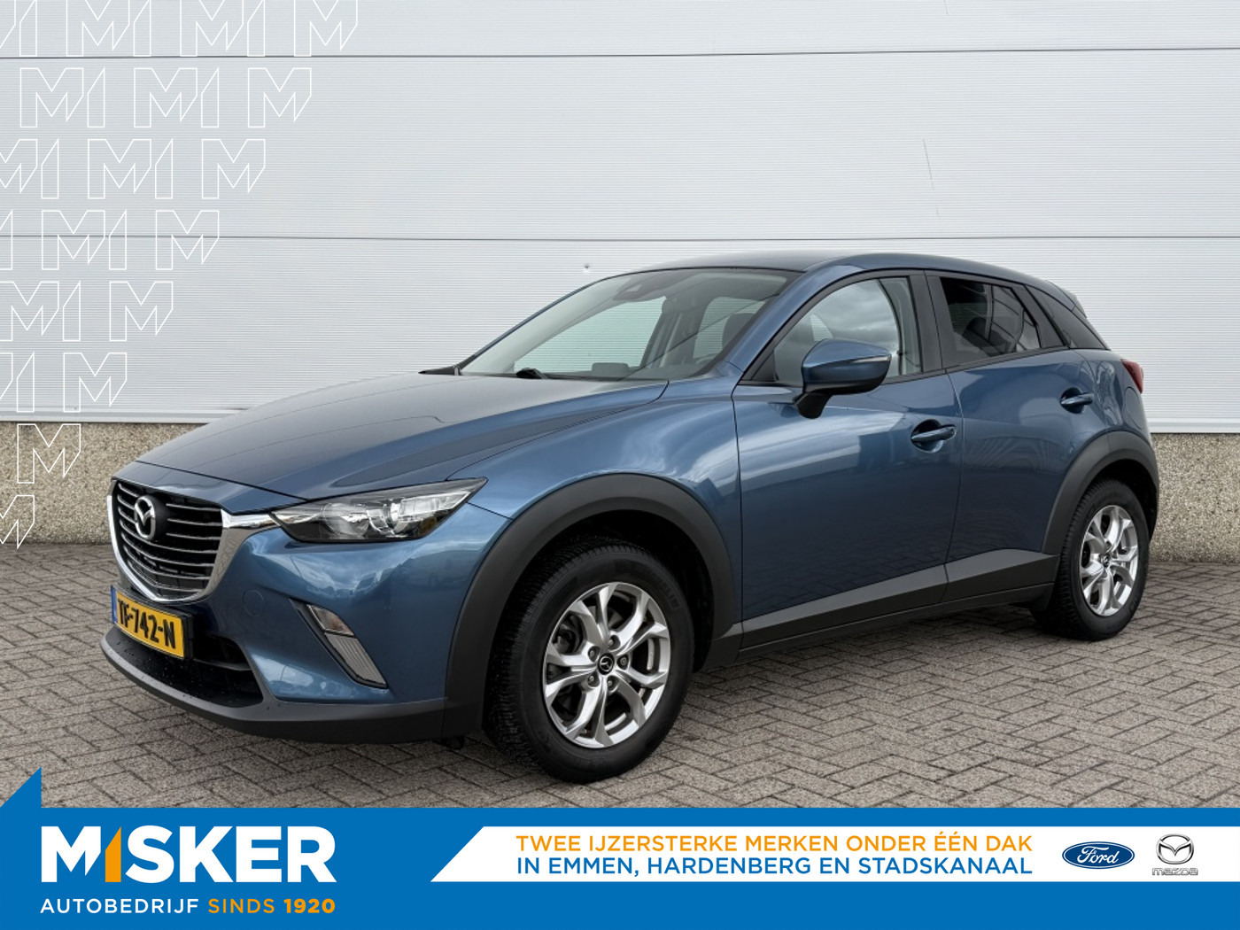 Mazda Mazda Cx-3 2.0ltr, 120pk, Dyn. Automaat / Stoelverw / Navi 2018 - voorkant