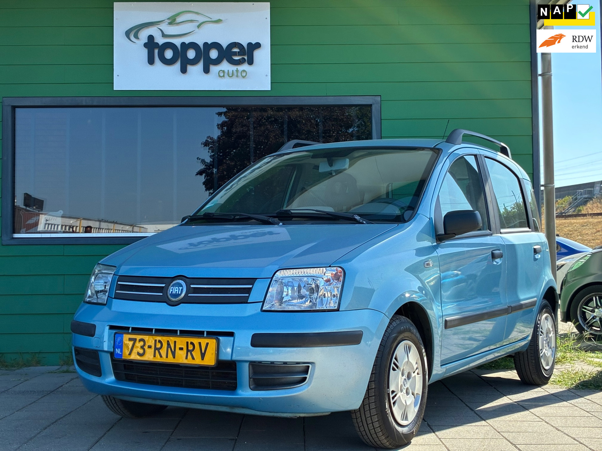 Fiat Fiat Panda 1.2 Class|Airco|Elektr.ramen|NAP|Nieuwe APK| 2005 - voorkant