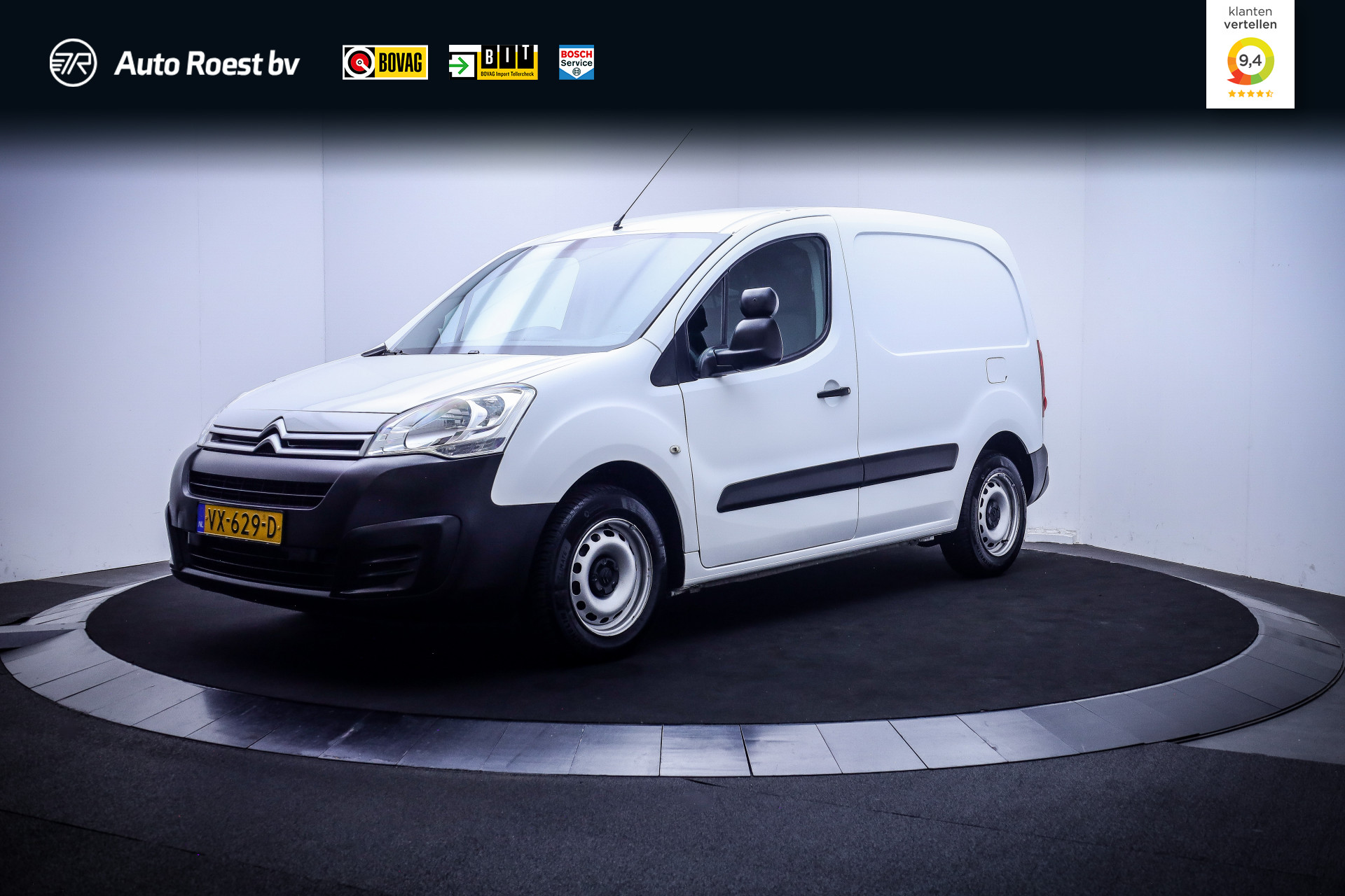 Citroen Berlingo 1.6 BlueHDI 75 Comfort 2016 - voorkant