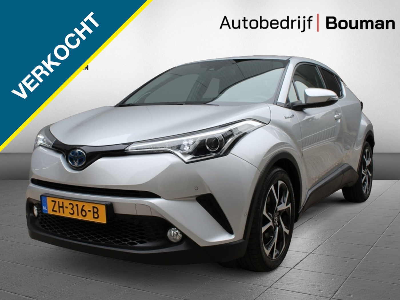Toyota Toyota C-hr 1.8 Hybrid Style Leder / Navigatie / JBL 2019 - voorkant