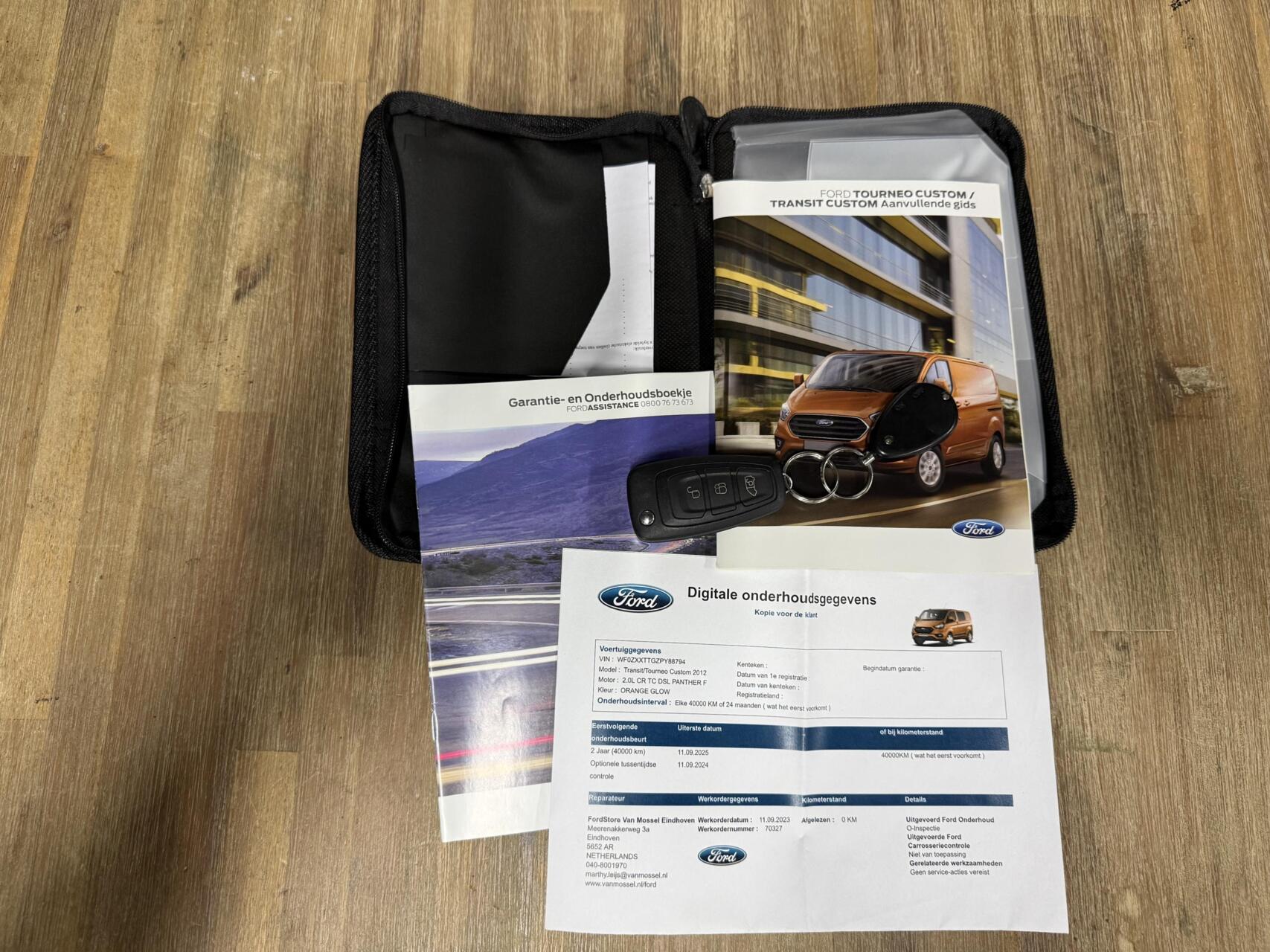Foto van Ford Transit Custom