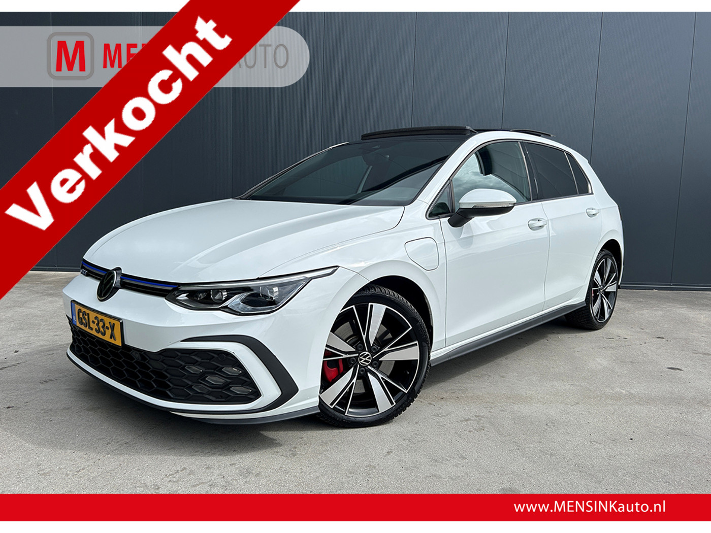 Volkswagen Golf GTE 1.4 eHybrid GTE VIRTUAL COCKPIT ADAP CRUISE NAVI ECC LED TREKHAAK 2021 - voorkant