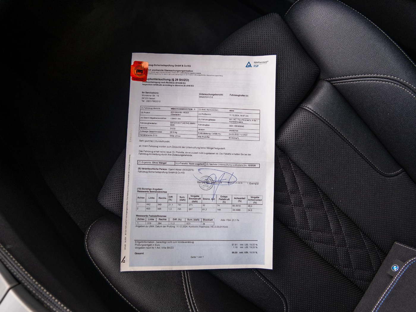 Foto van BMW 530e xDrive