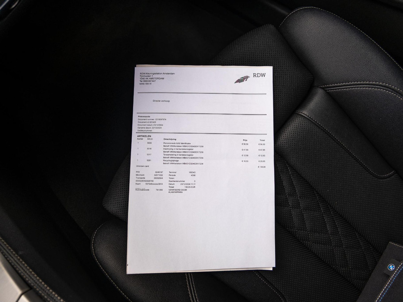 Foto van BMW 530e xDrive