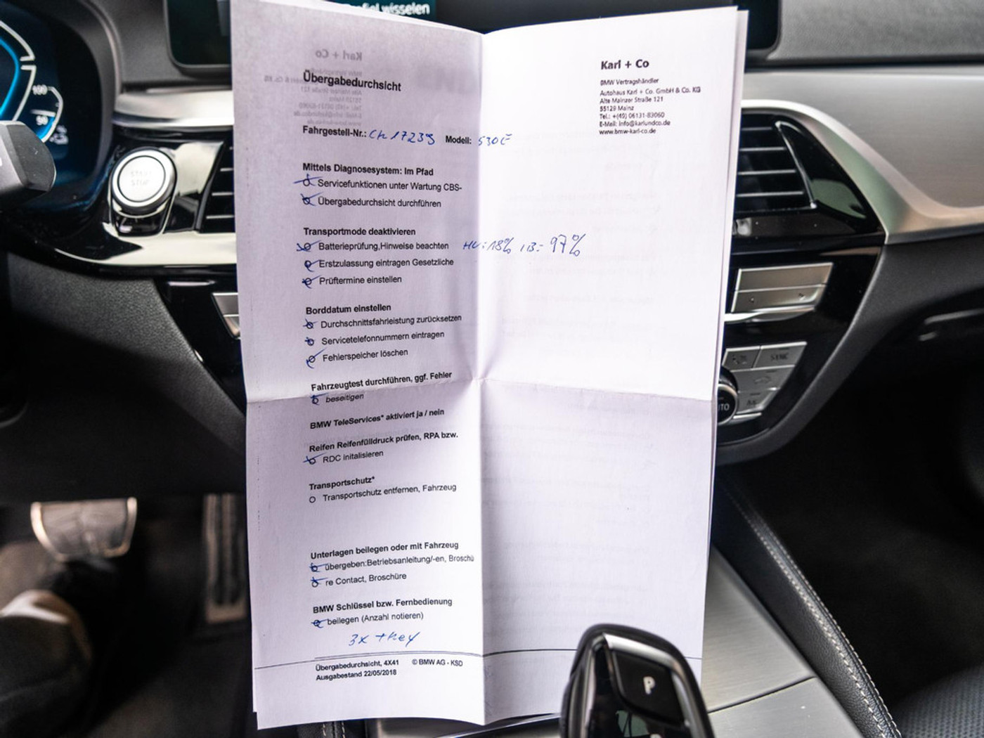 Foto van BMW 530e xDrive