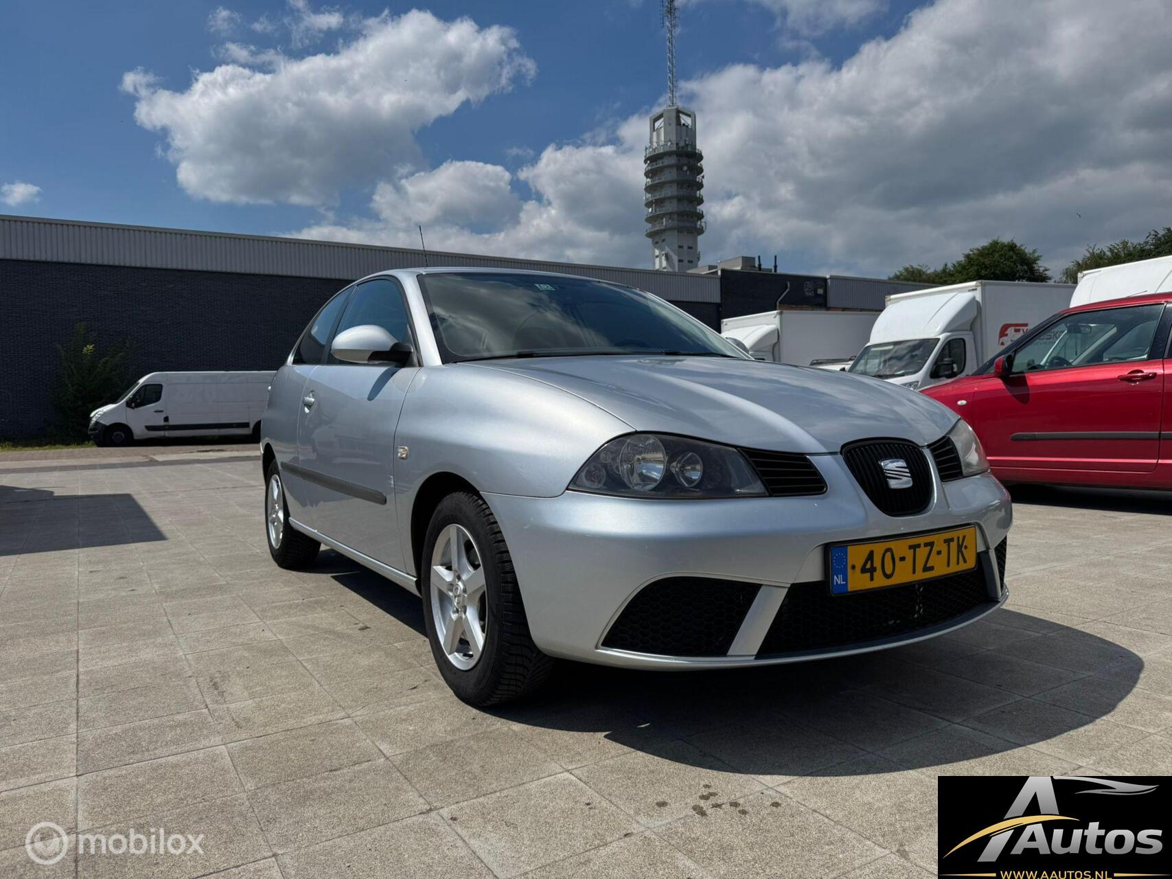 Seat Ibiza 1.2-12V Selection - Airco - Nap - Trekhaak - 2007 - voorkant