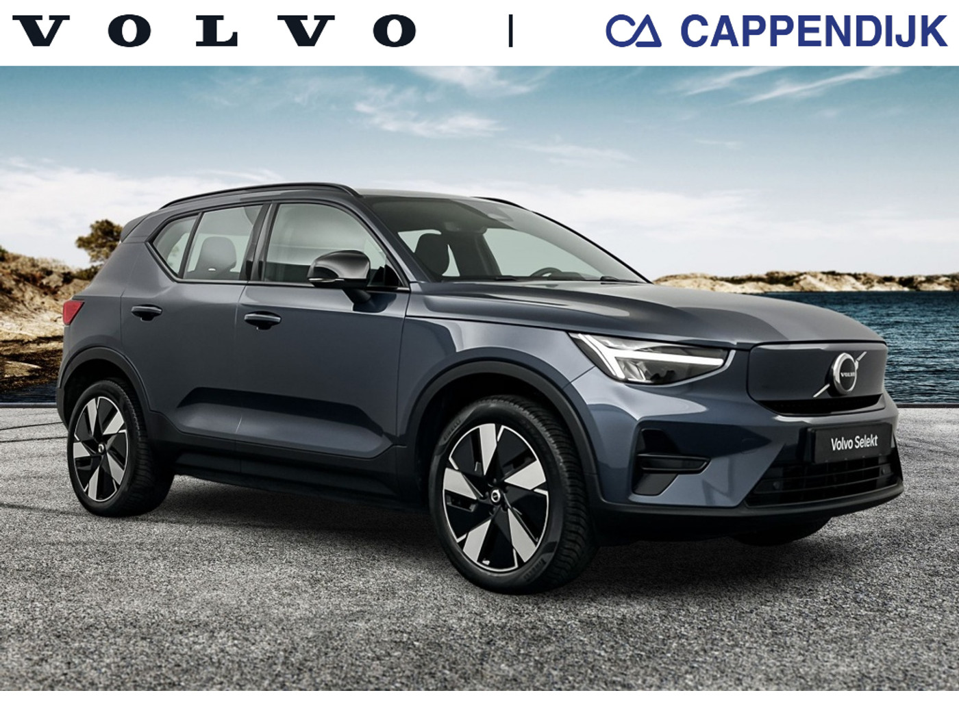 Volvo Ex40 Extended Plus 82 kWh | Trekhaak| Achteruitrijcamera| H&K Audio 2025 - voorkant