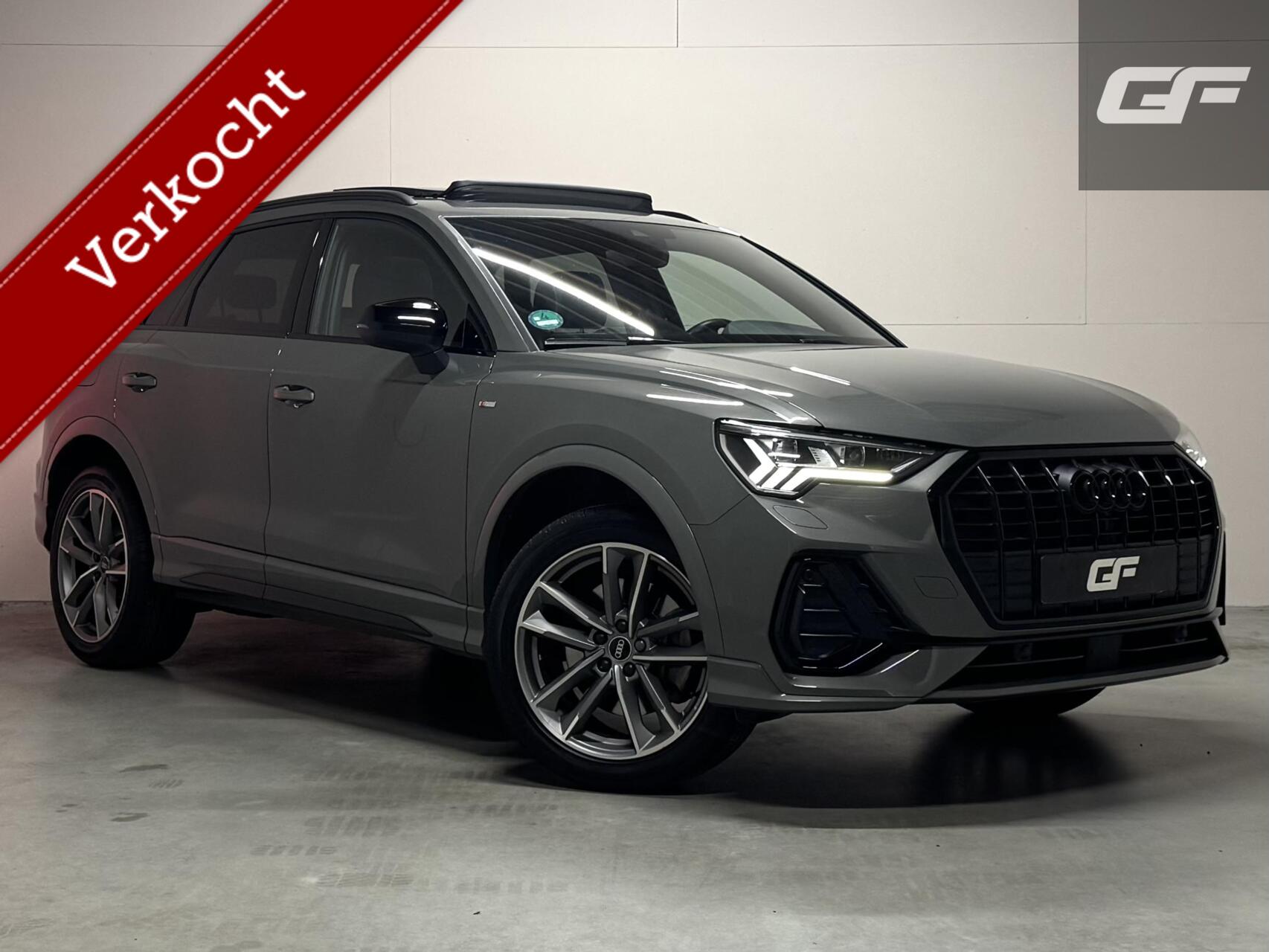 Audi Q3 45 TFSIe S-Line Black Edition Pano Sonos Virtual Camera Trekh. 2021 - voorkant