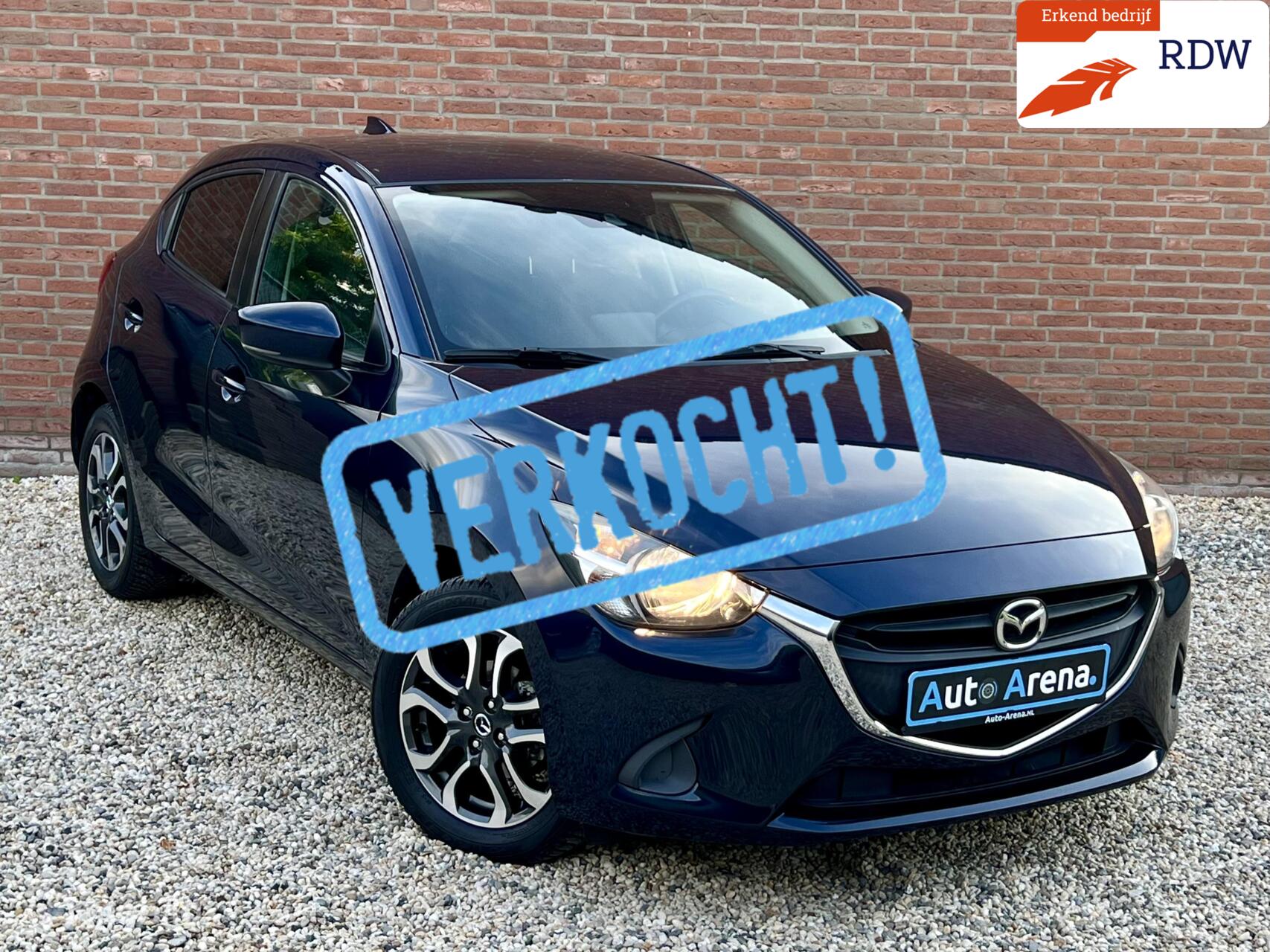 Mazda Mazda2 1.5 Skyactiv-G GT-Luxury | Stoelverw. | PDC | Clima | Cruise 2017 - voorkant