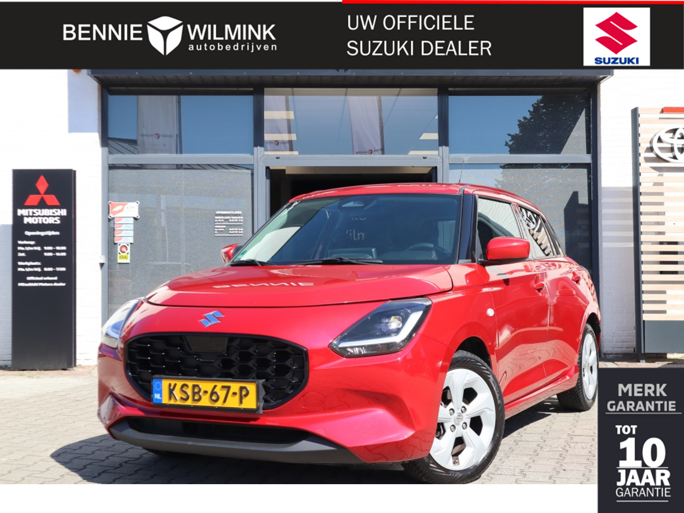 Suzuki Swift 1.2 Select Hybrid AdaptiveCruise | Carplay 2025 - voorkant