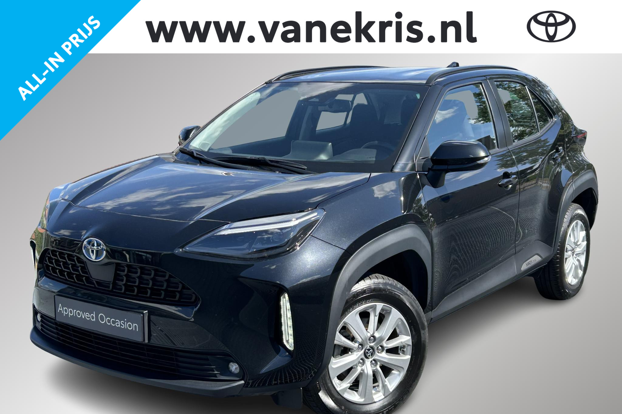 Toyota Yaris Cross 1.5 Hybrid Active, Head up display, stuurverwarmin 2025 - voorkant