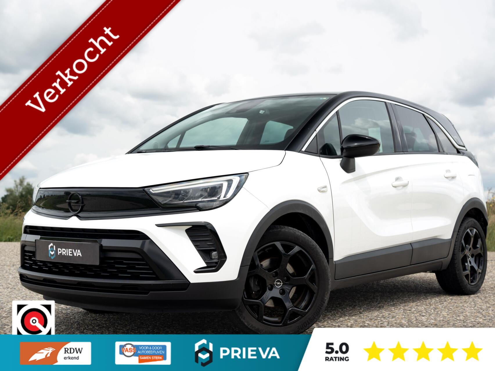 Opel Crossland 1.2 GS | Stoelverwarming | Stuurverwarming | Dealer Onderhouden| Camera | Navigatie 2023 - voorkant