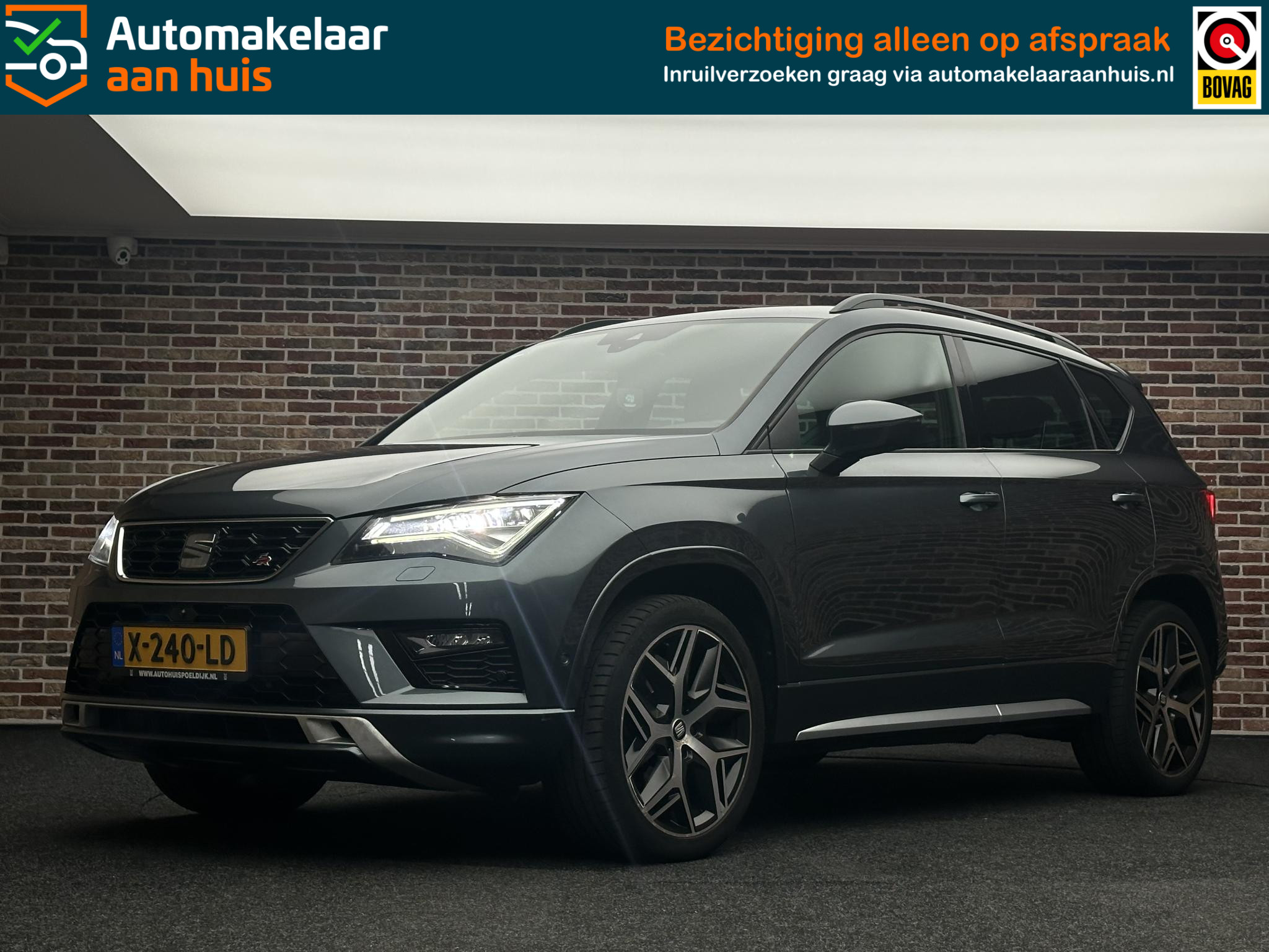 Seat Ateca 1.5 TSI FR Business Intense Black 2020 - voorkant