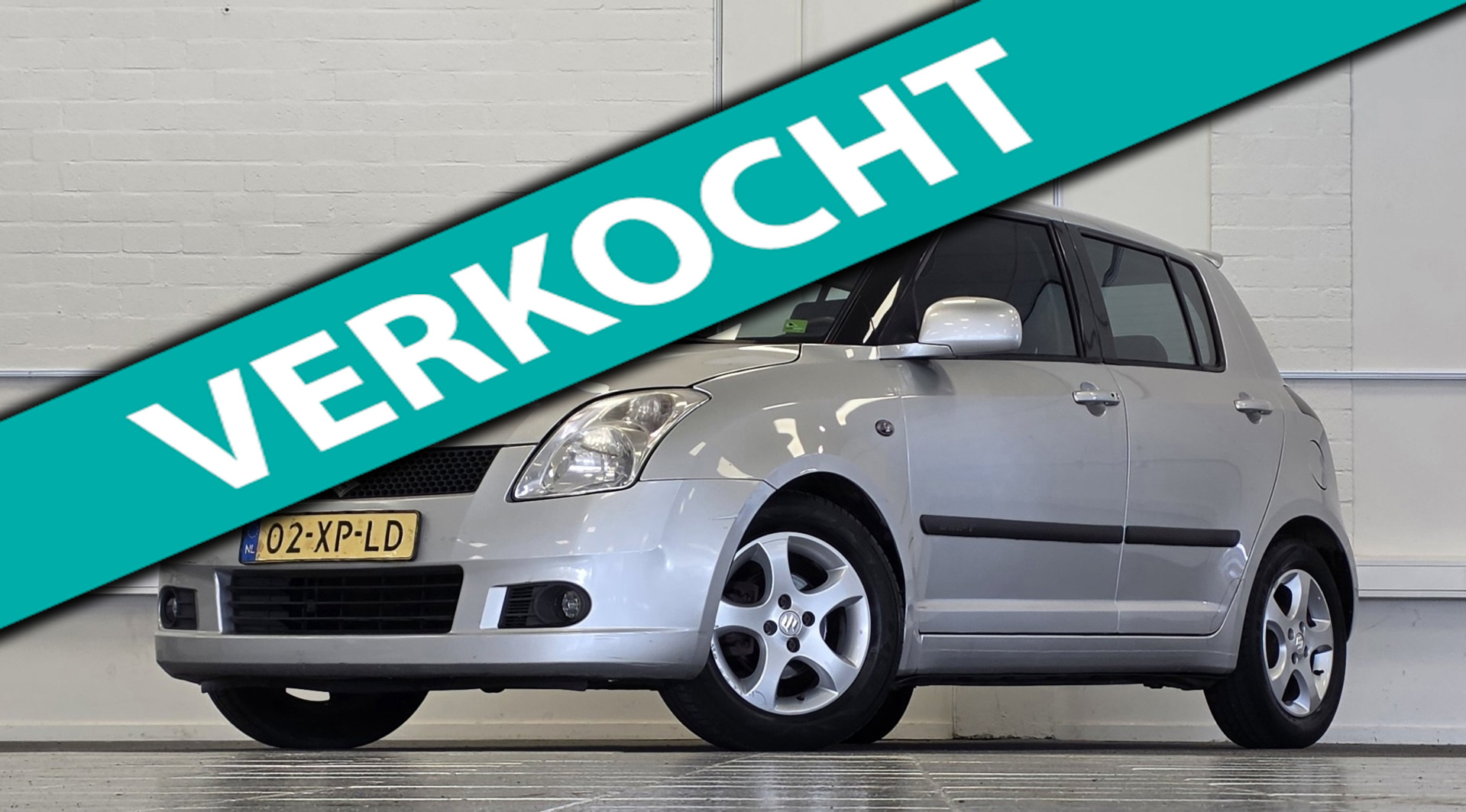 Suzuki Swift 1.5i 16V Exclusive Automaat Lerenbekleding Parkeerhulp Garantie 2007 - voorkant