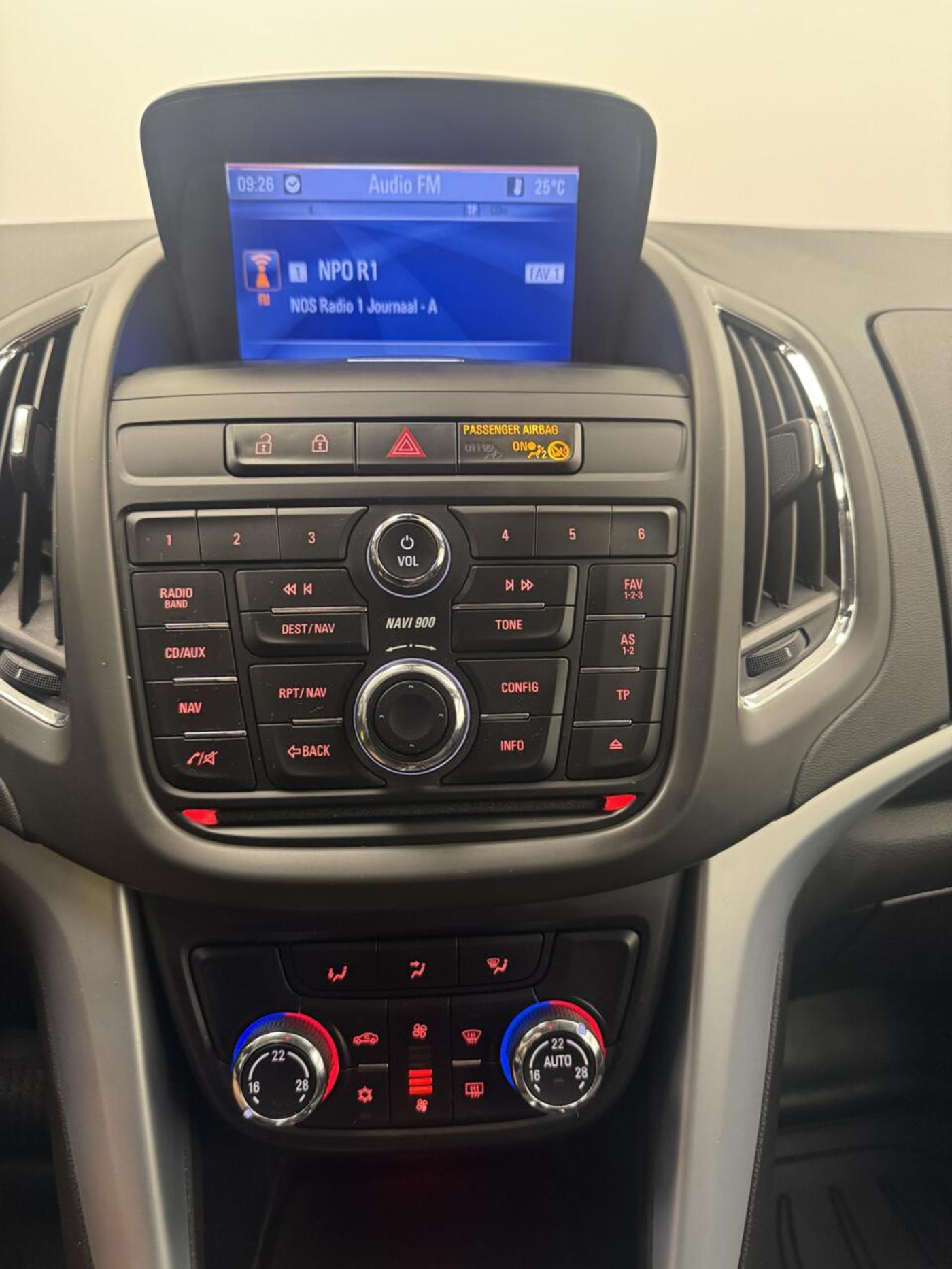 Foto van Opel Zafira Tourer
