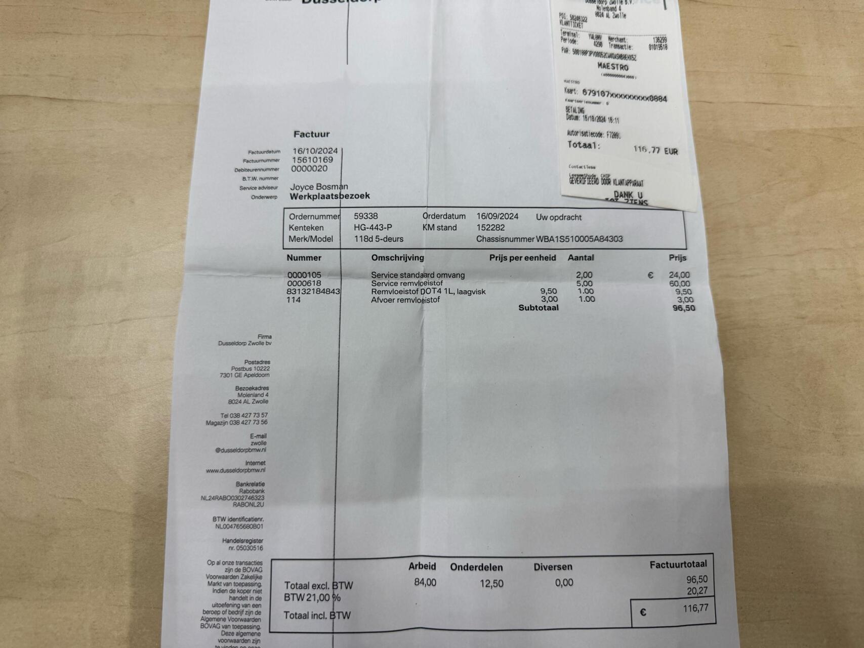 Foto van BMW 118d