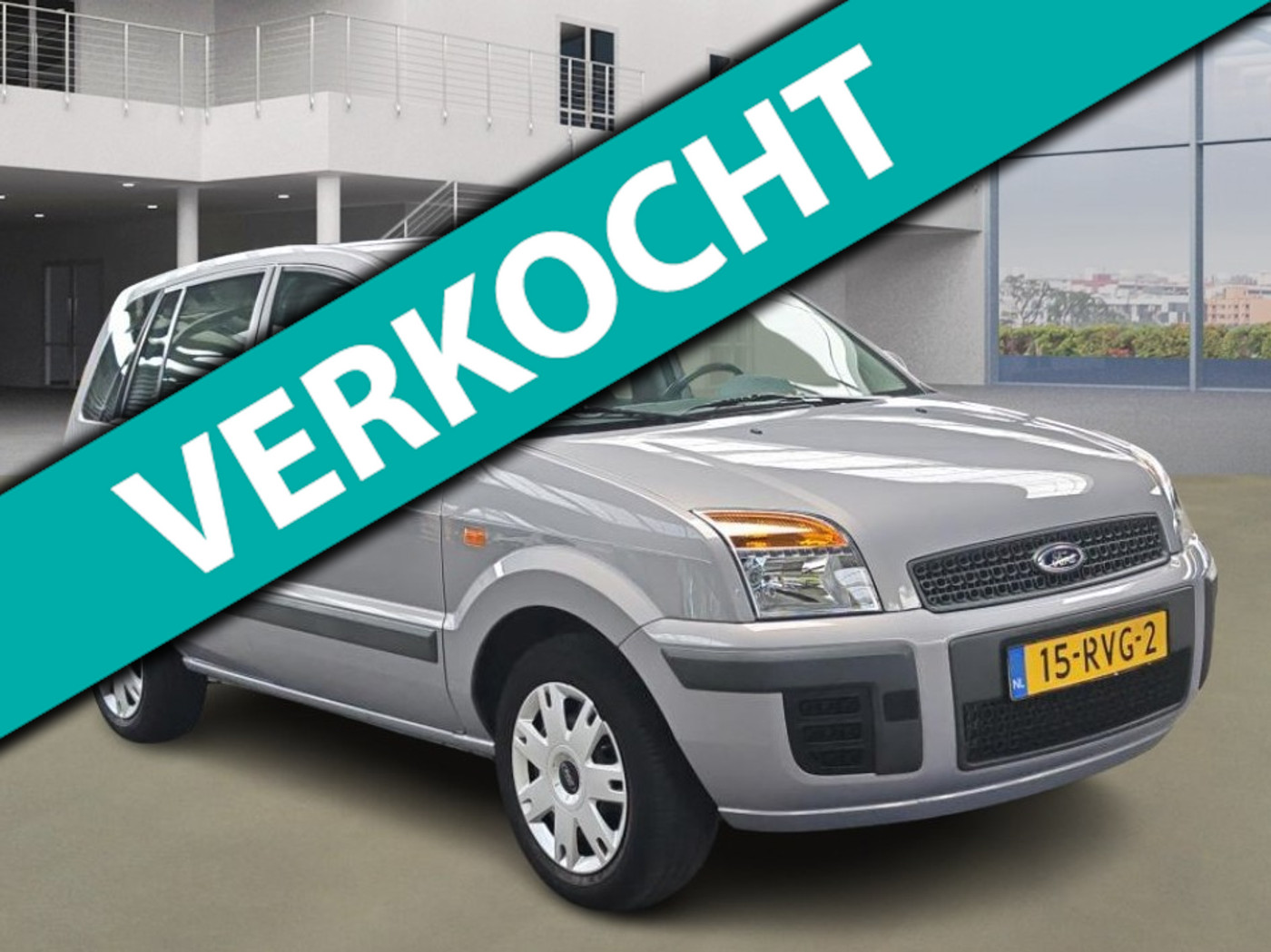 Ford Fusion 1.4-16V Comfort 1e Eigenaar 41.000 km +NAP NL-auto 2011 - voorkant