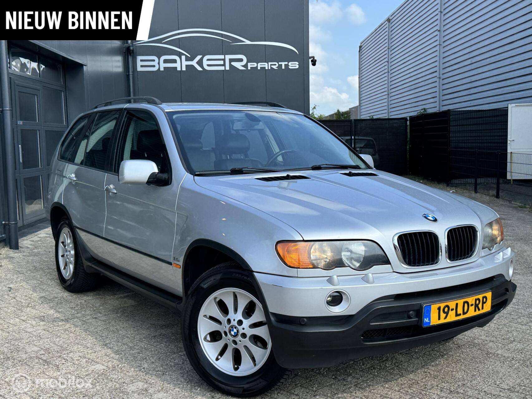 BMW X Reihe 3.0i Executive - Youngtimer - NAP - BTW - LEDER - 2002 - voorkant