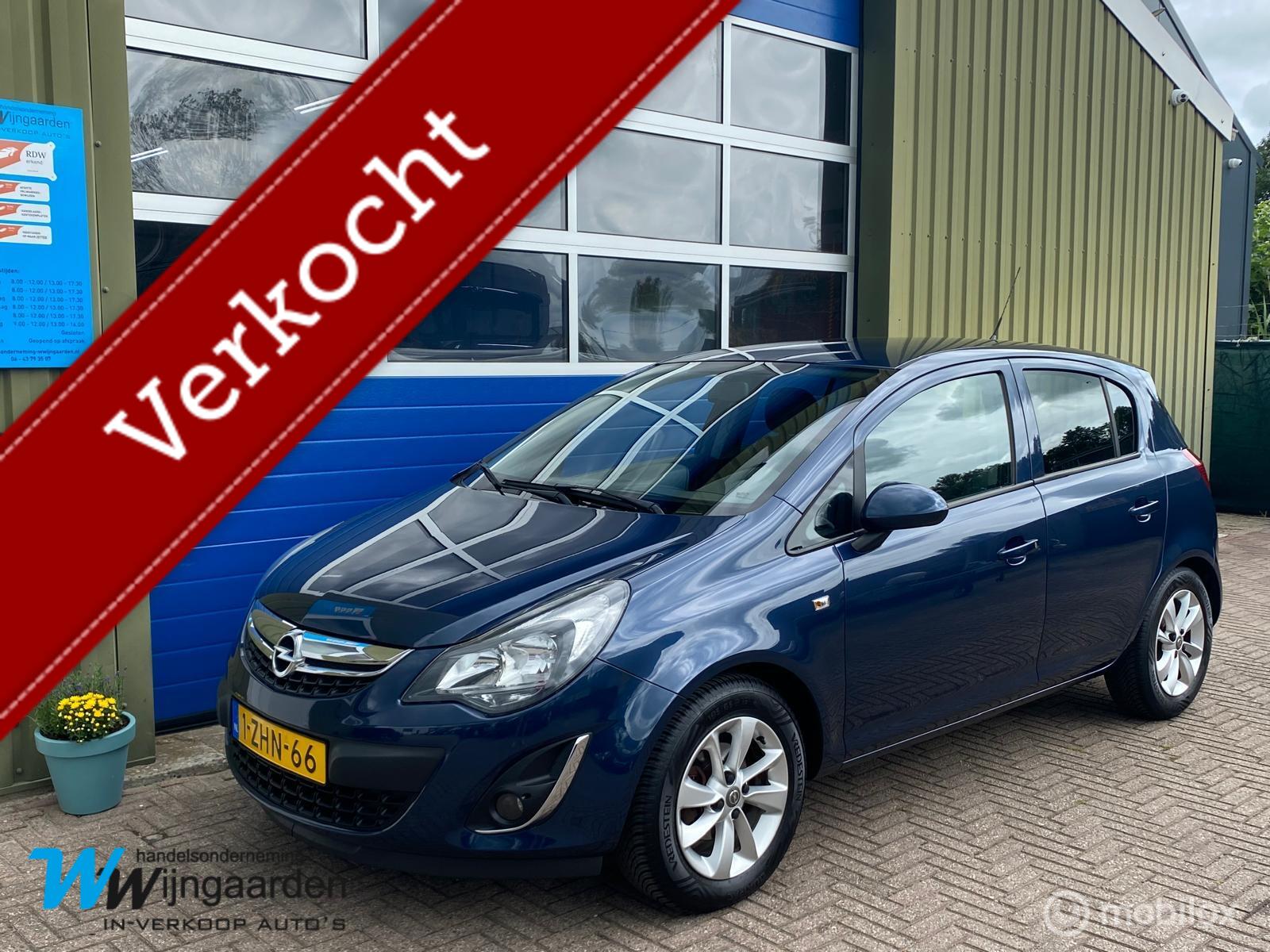 Opel Corsa 1.2-16V Design Edition|Cruise control|Airco|5-DRS 2014 - voorkant