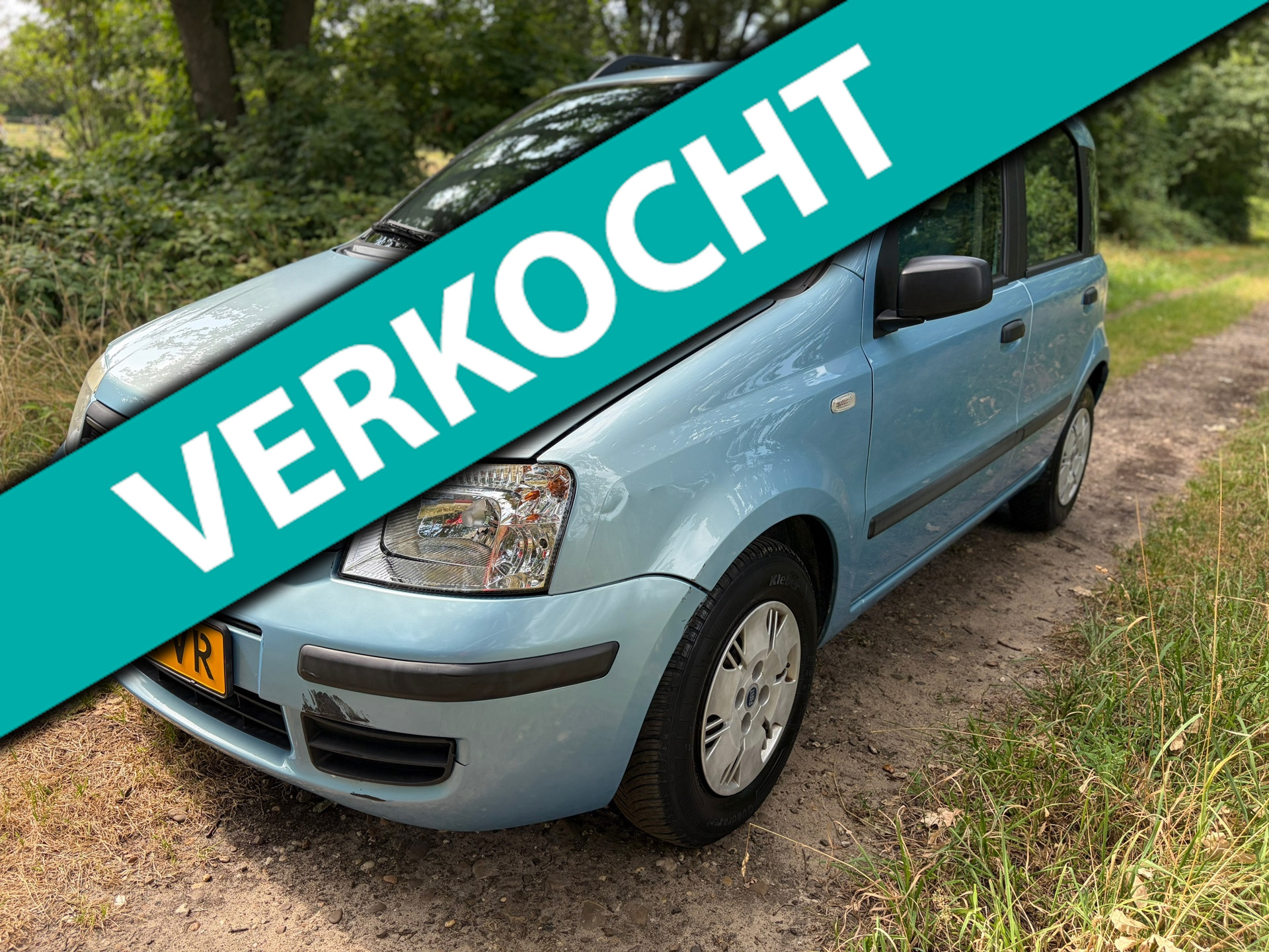 Fiat Fiat Panda 1.2 SportSound/Airco/P. sensor/Elek.ramen/APK! 2004 - voorkant