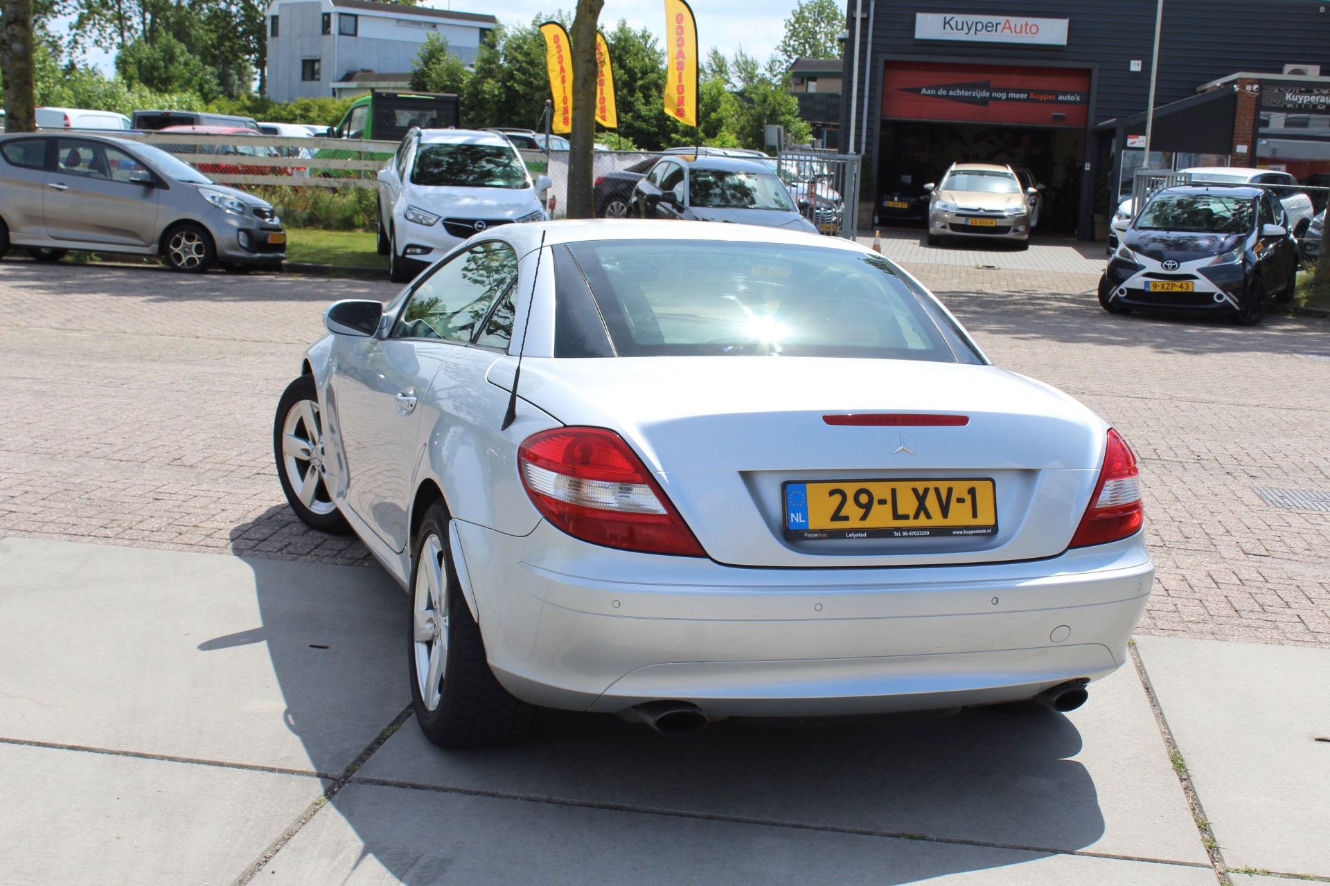 Foto van Mercedes-Benz SLK 200 Kompressor