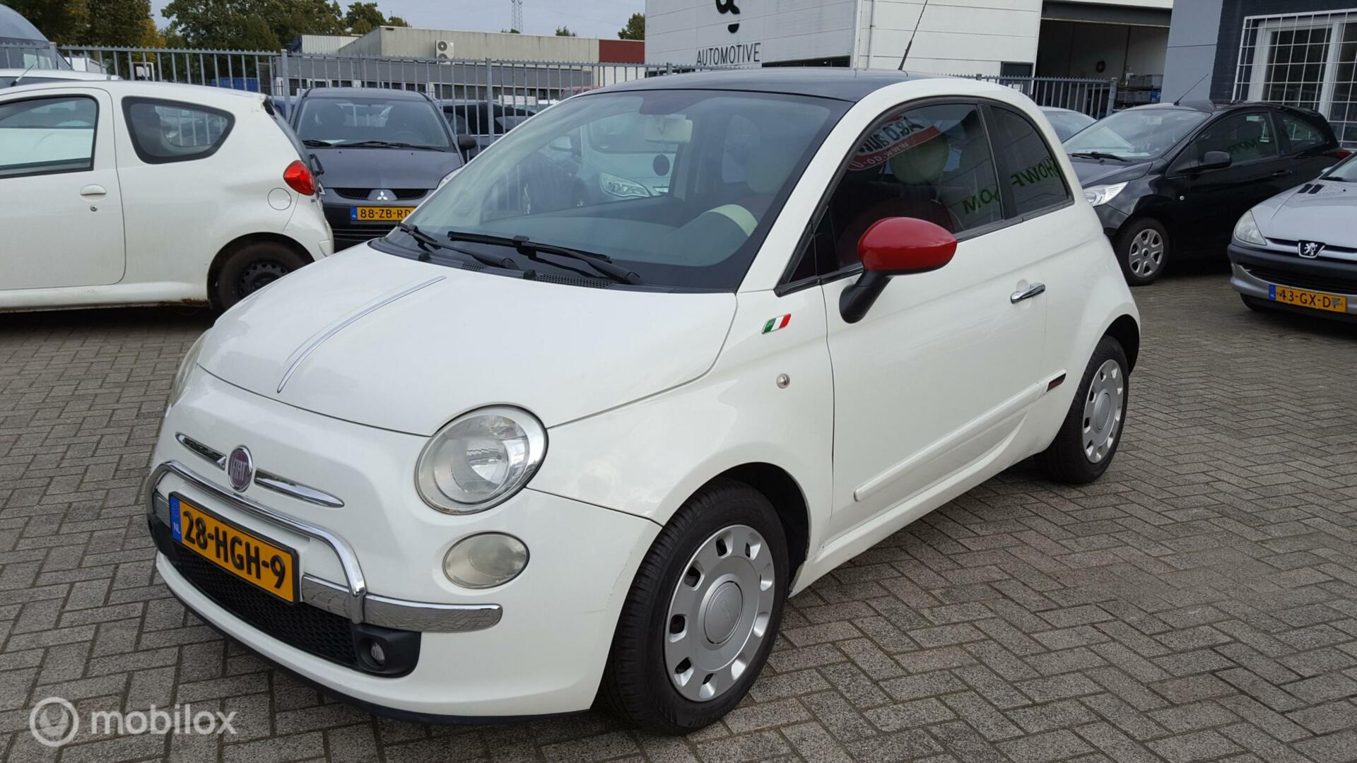 Fiat 500 1.4-16V Lounge / 168248 KM.(NAP) 2008 - voorkant