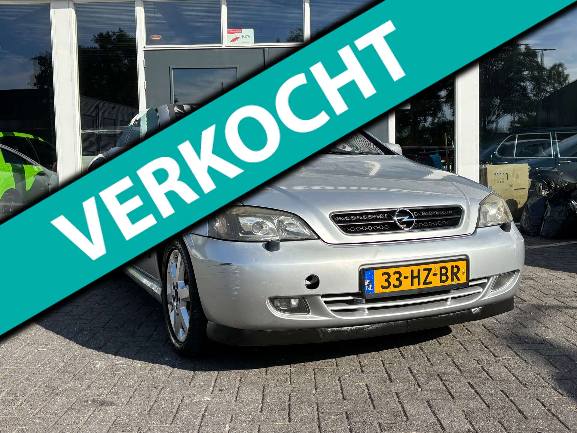 Opel Astra-g-cabrio 1.8-16V 2002 - voorkant