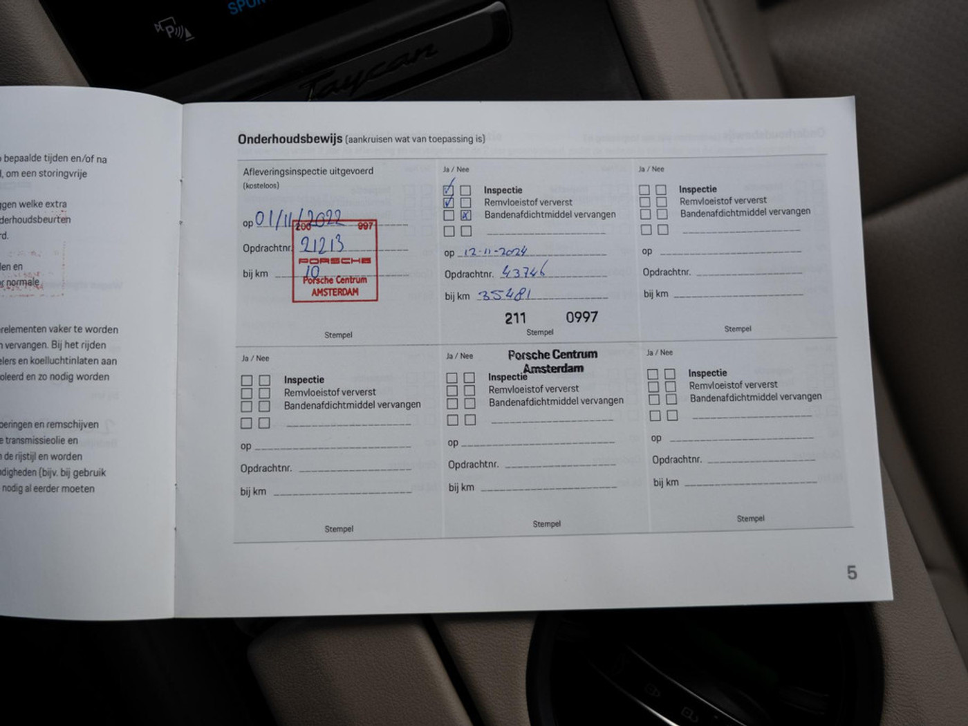 Foto van Porsche Taycan