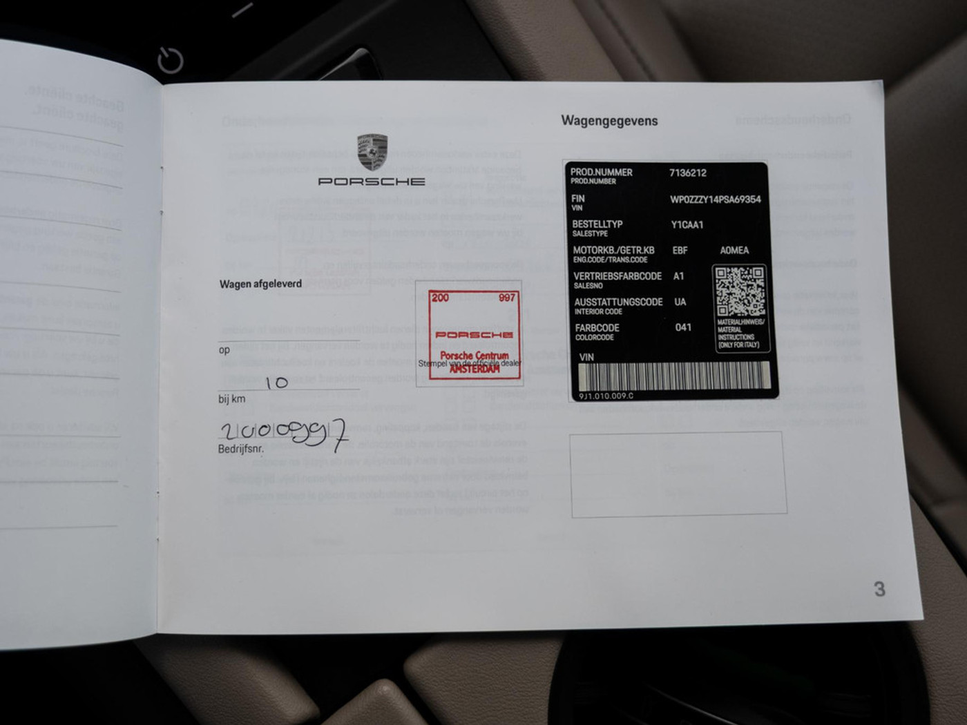 Foto van Porsche Taycan