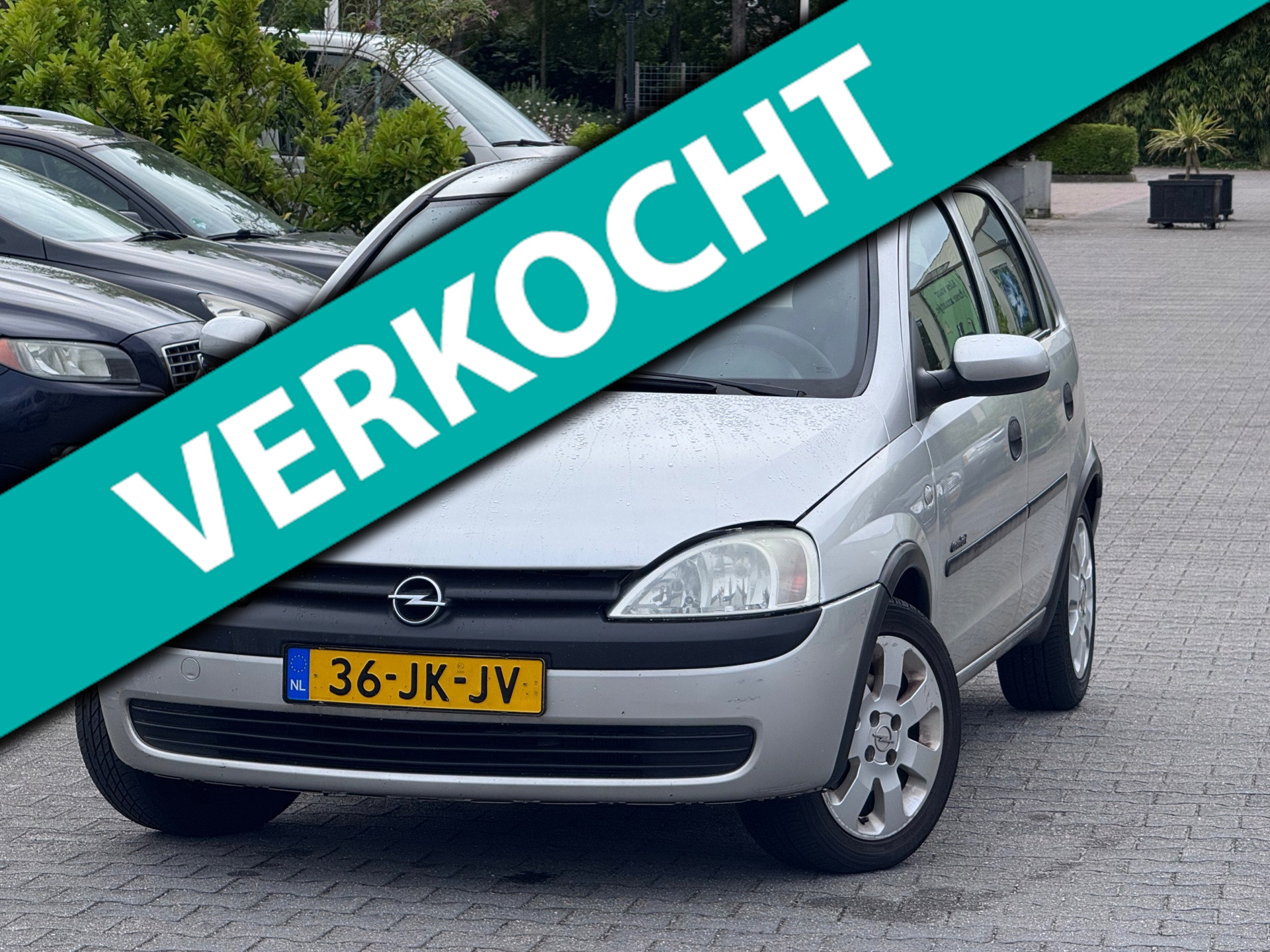 Opel Corsa-c 1.4-16V Comfort | APK 12-05-2027 | Elektrische ramen | 4 deurs | LM velgen | 2002 - voorkant
