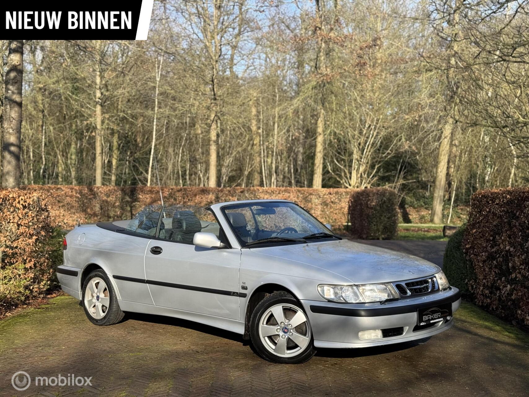 Saab 9-3 Cabrio 2.0t Anniversary / Youngtimer / Leder / NAP/ 2002 - voorkant