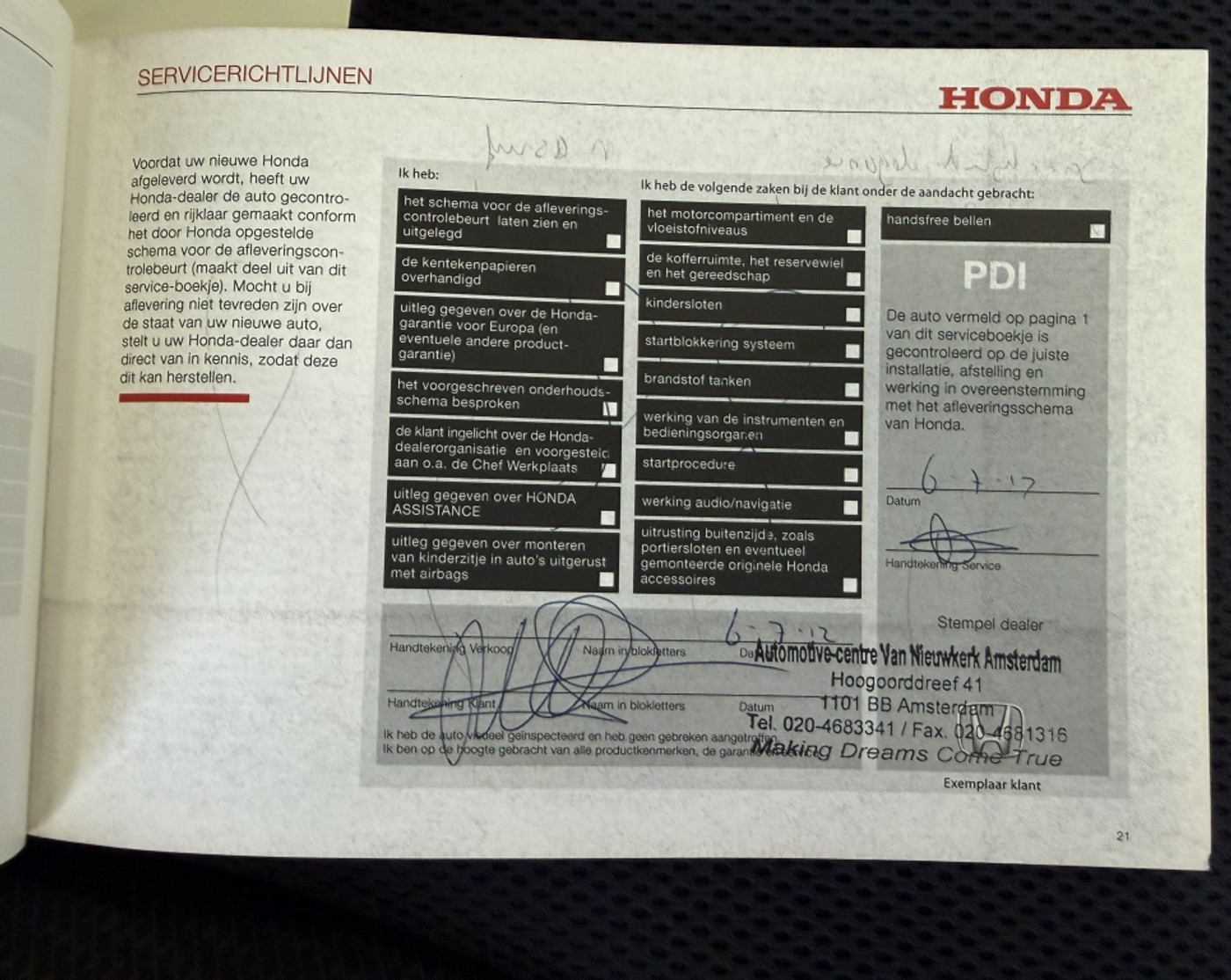 Foto van Honda Jazz Hybrid