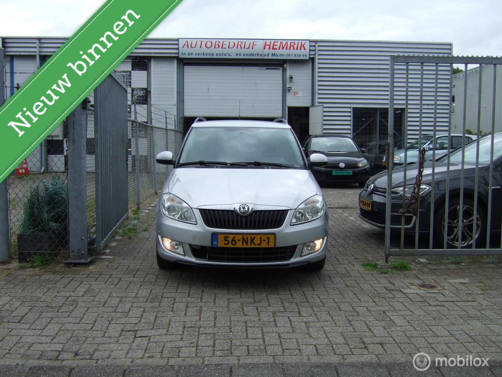 Skoda Fabia 1.2 TDI Greenline 2010 - voorkant