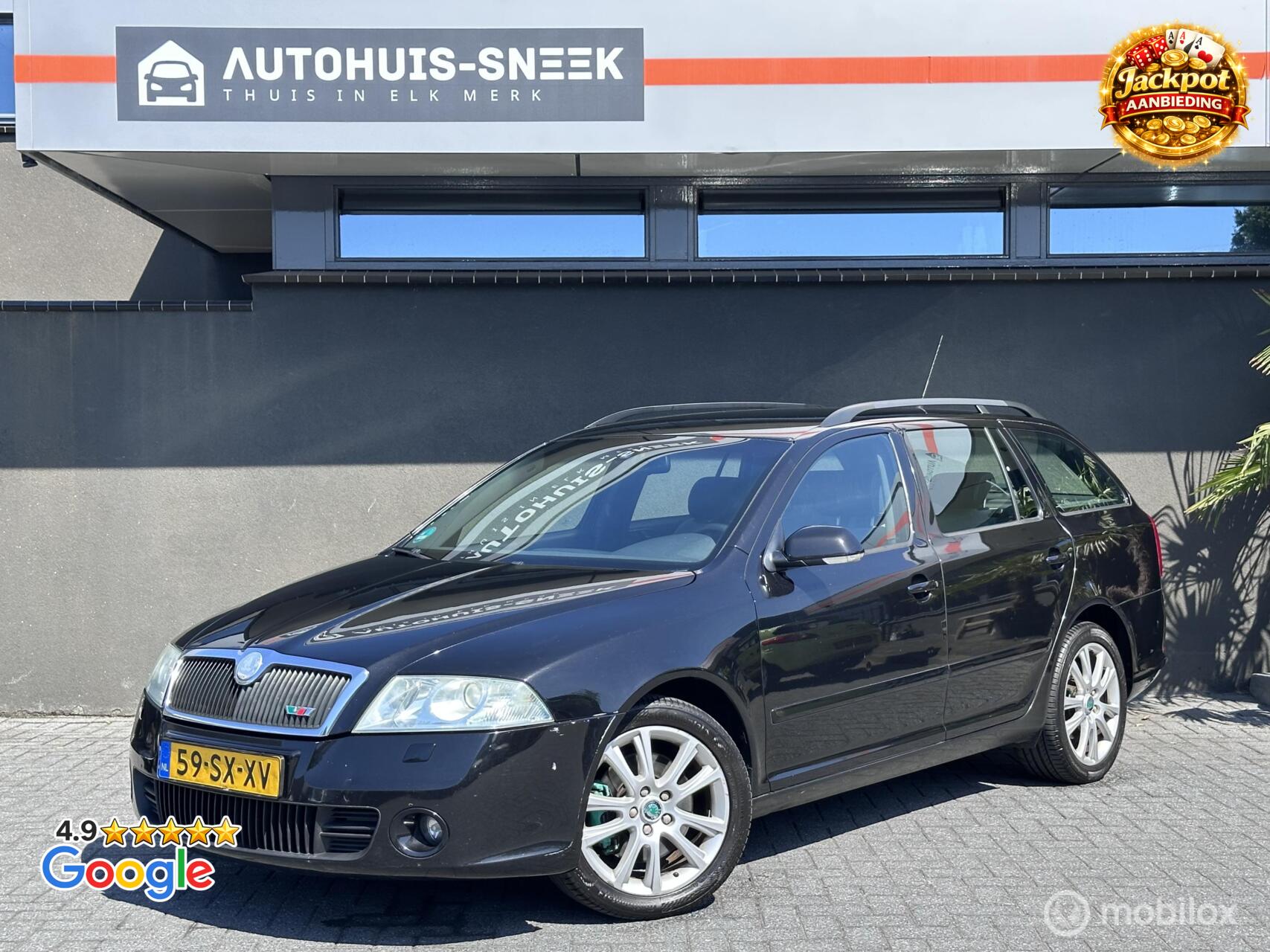 Skoda Octavia RS|200PK | Xenon| Trekhaak |Sportstoelen 2006 - voorkant