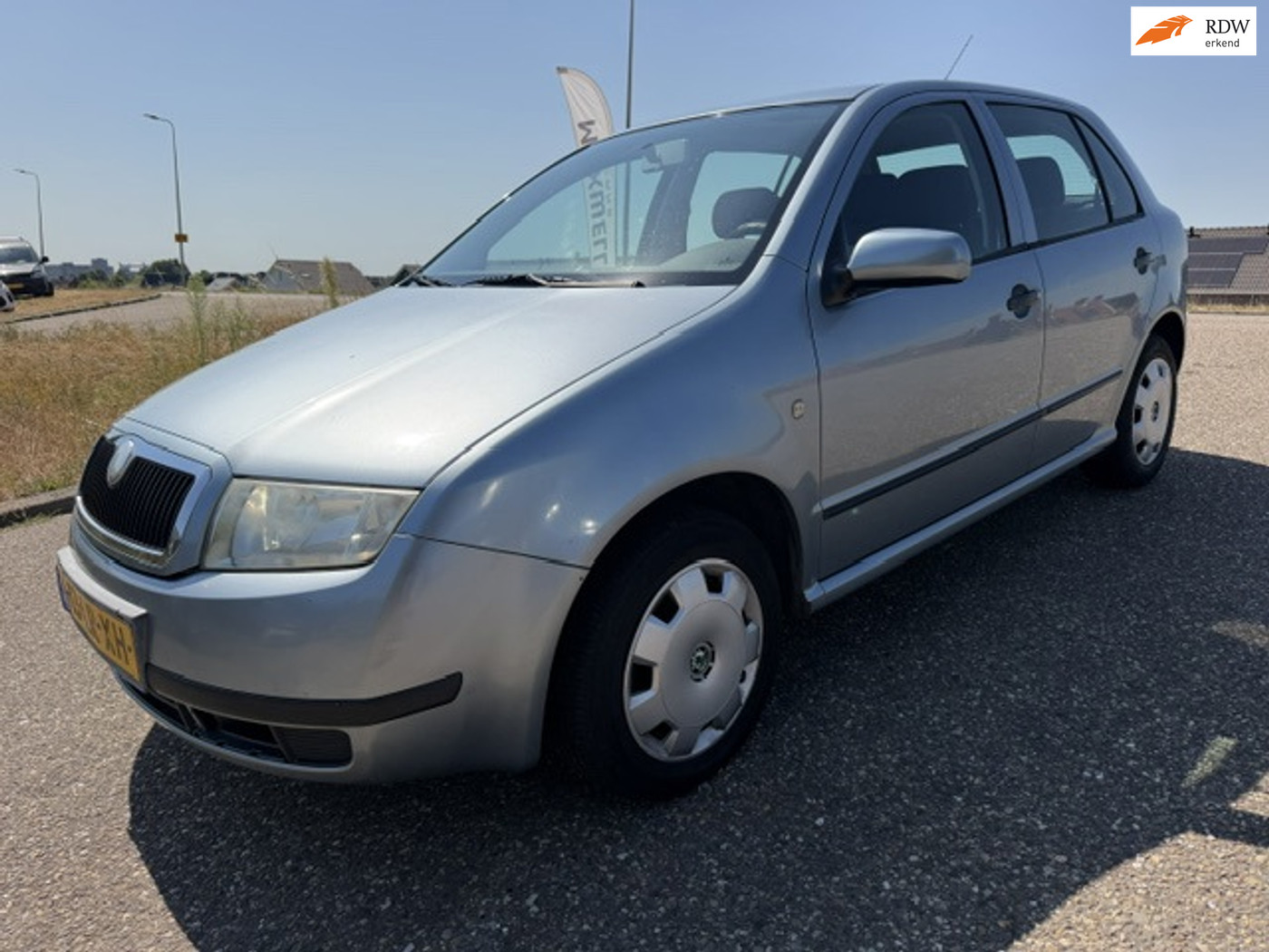 Skoda Fabia 1.4-16V Comfort Automaat Airco Onderhouden APK NAP 2003 - voorkant