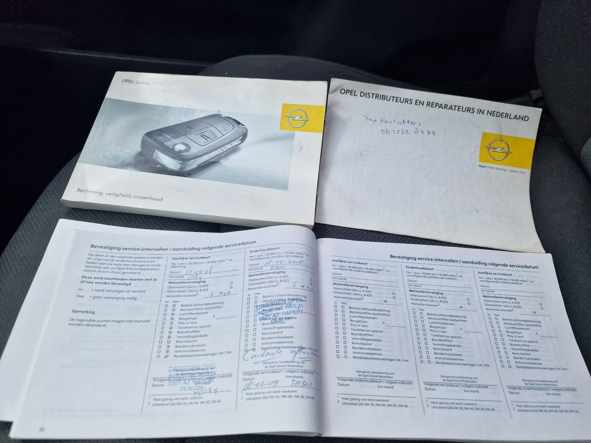 Foto van Opel Zafira