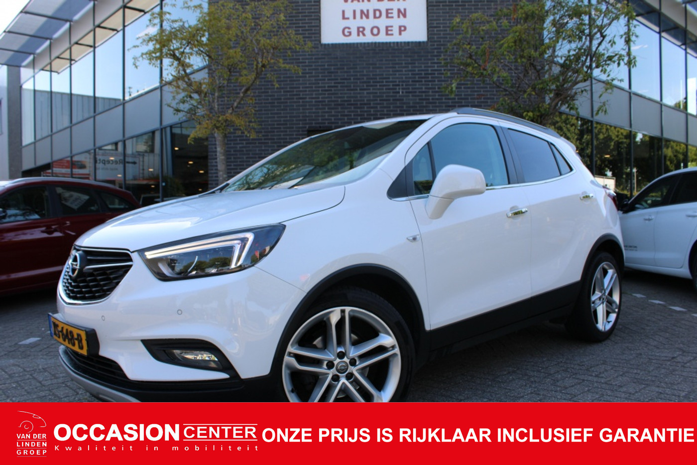 Opel Mokka X 1.4 Turbo Autom Leder/Pano/Navi/Led/Cam/Pdc/Wint/Trekh "RIJKLAAR" 2018 - voorkant