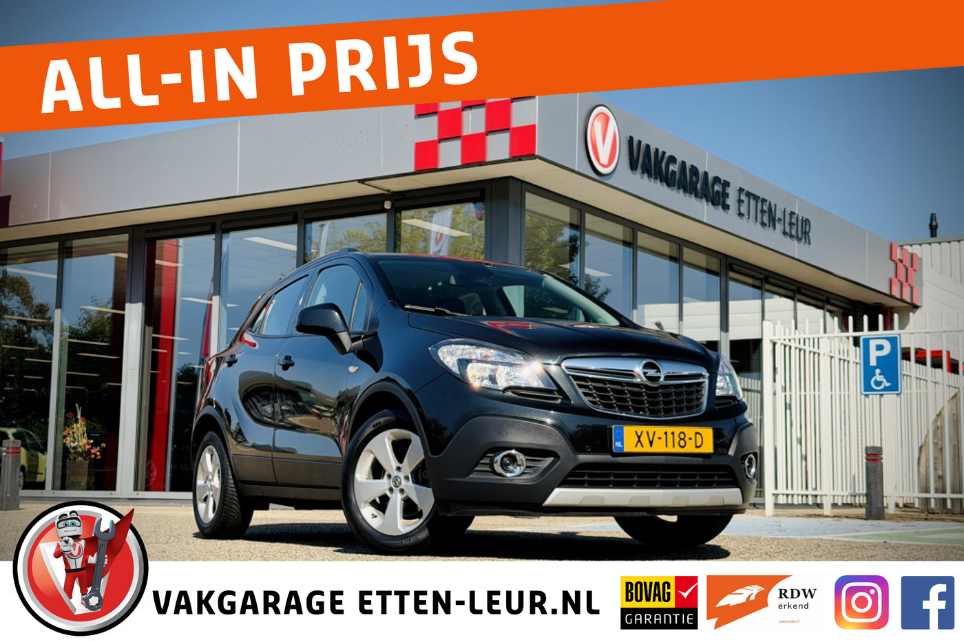 Opel Mokka 1.4 T Cosmo 2015 - voorkant