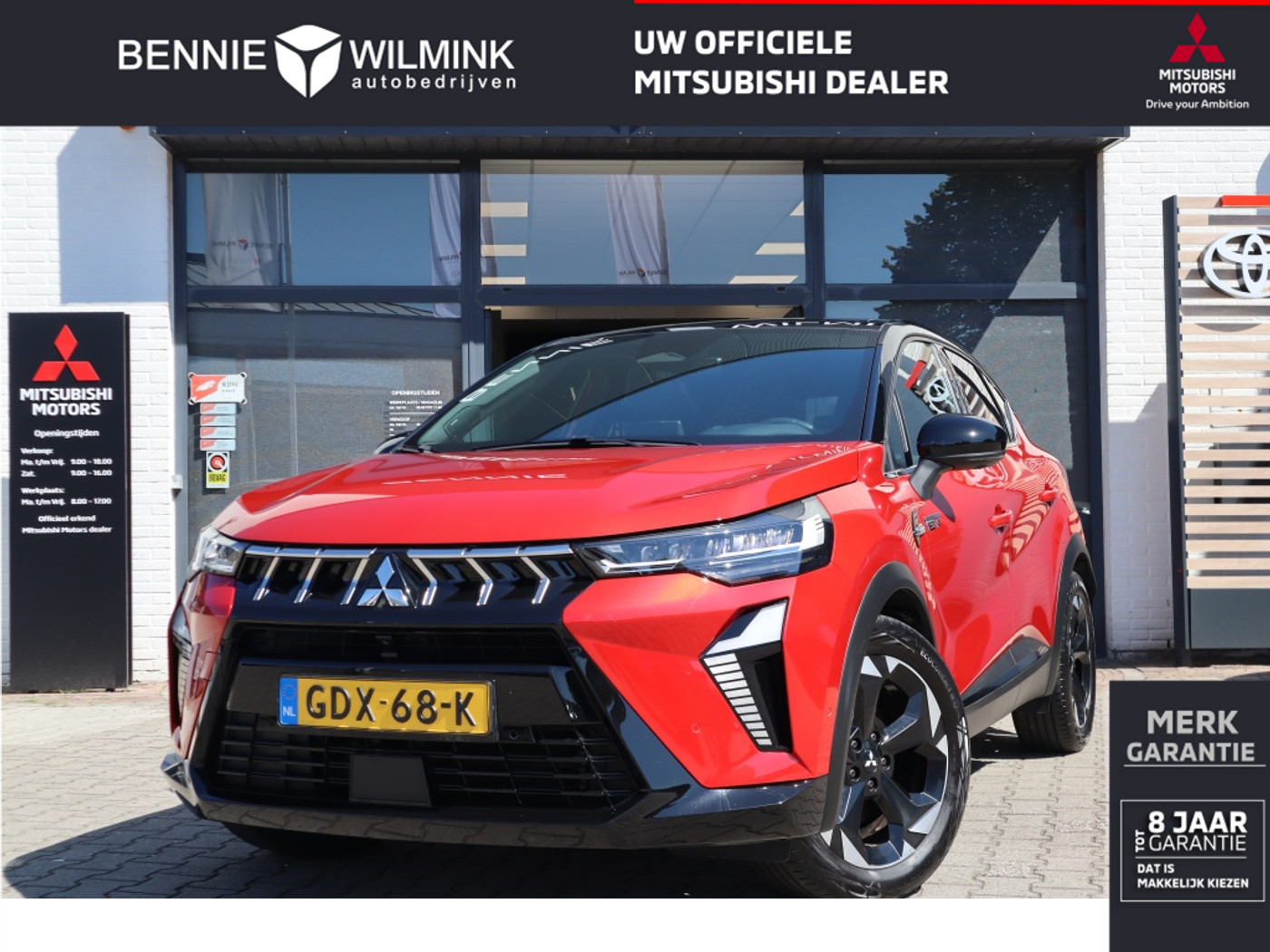 Mitsubishi Asx 1.6 HEV Instyle | Panoramadak | Trekhaak | Leder 2024 - voorkant