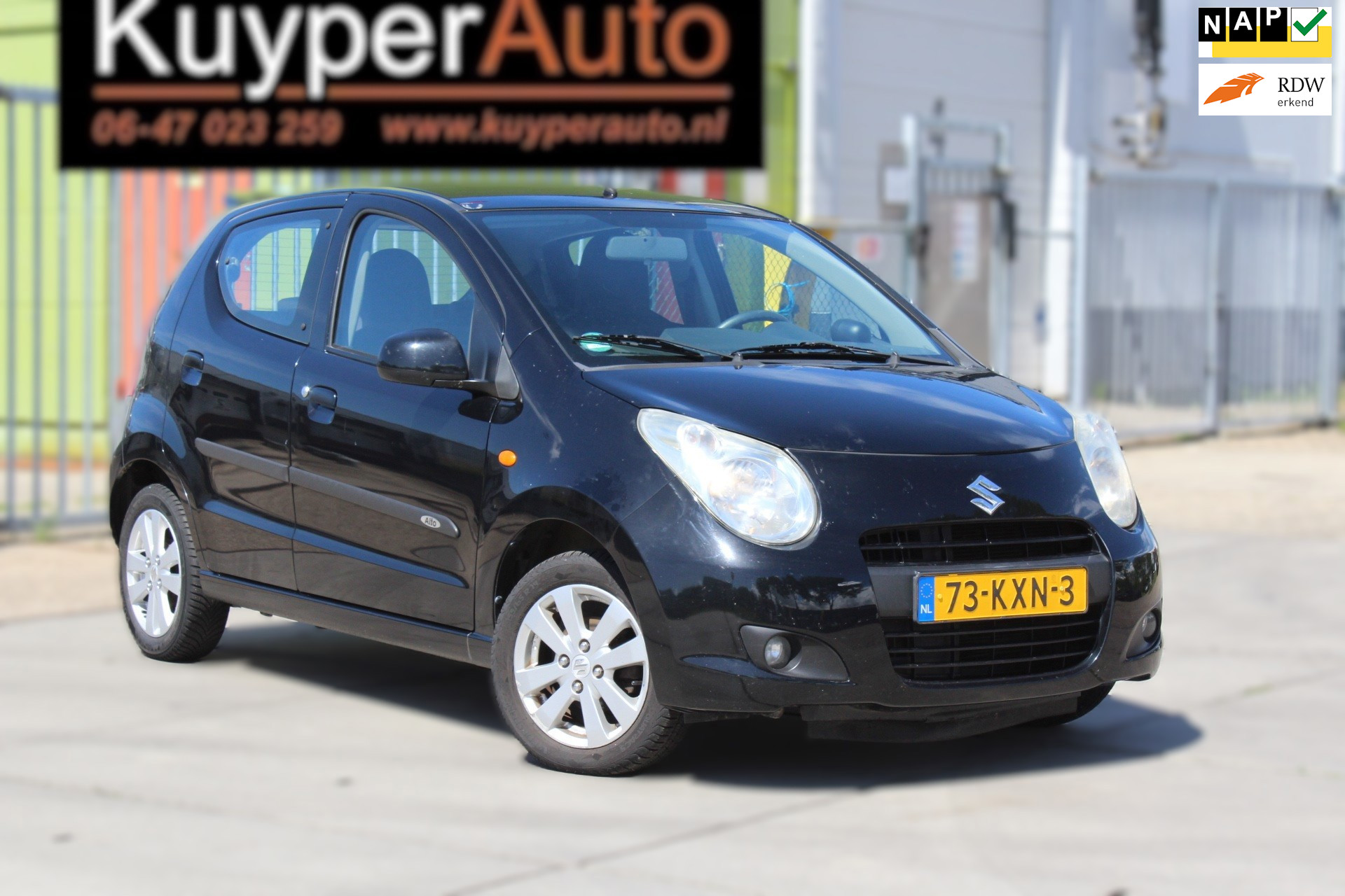 Suzuki Alto 1.0 Exclusive MULTIMEDIA ANDROID NAVI KOUDE AIRCO 2010 - voorkant
