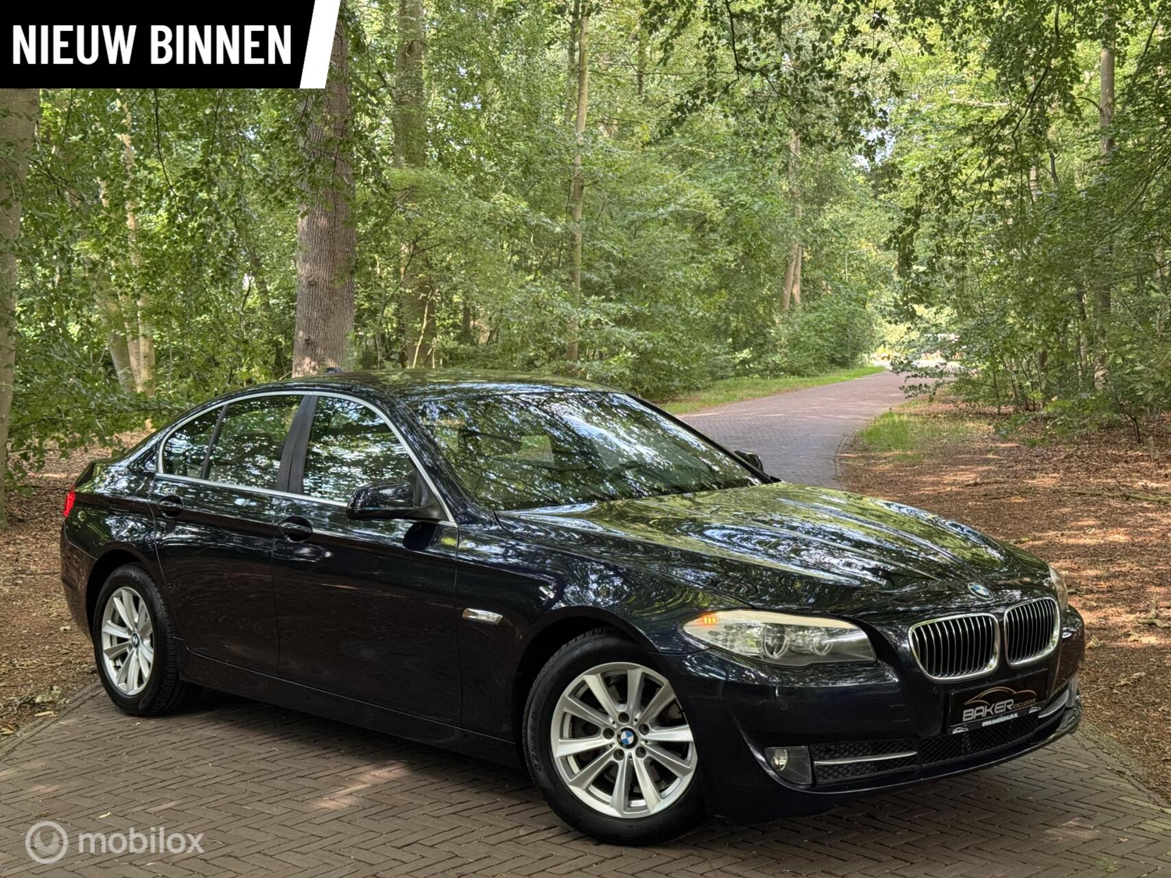 BMW 523i 523i High Executive ~ Leder ~ Xenon ~ Automaat ~ 2010 - voorkant