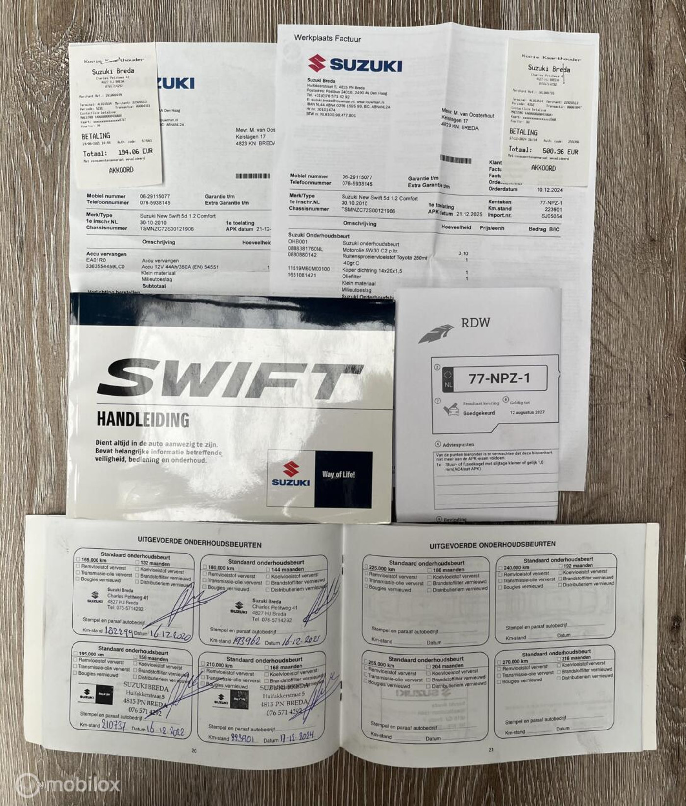 Foto van Suzuki Swift