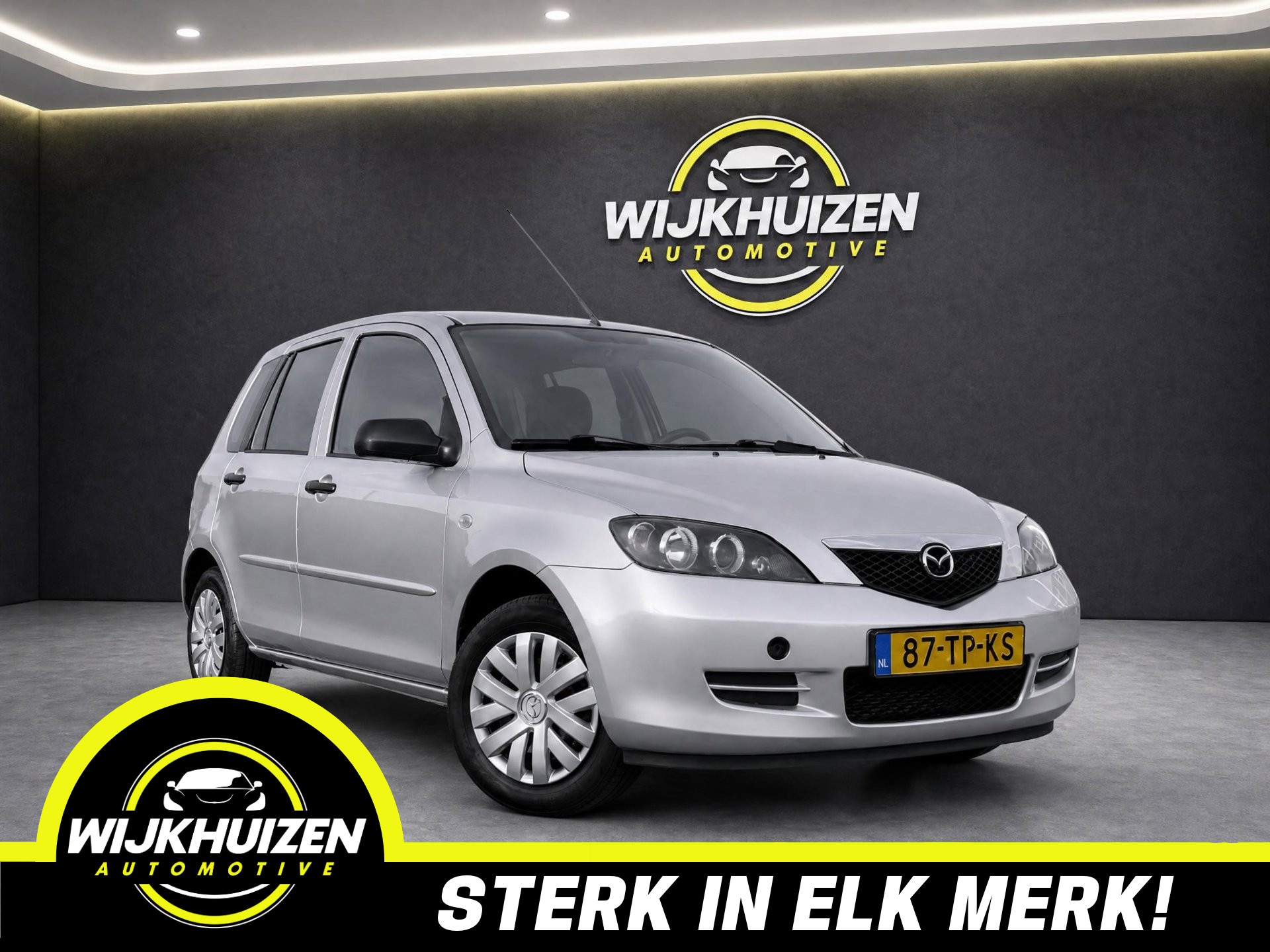 Mazda Mazda 2 1.4 Exclusive Automaat met Airco !!! Unieke km stand !!! Nap !!! 2006 - voorkant