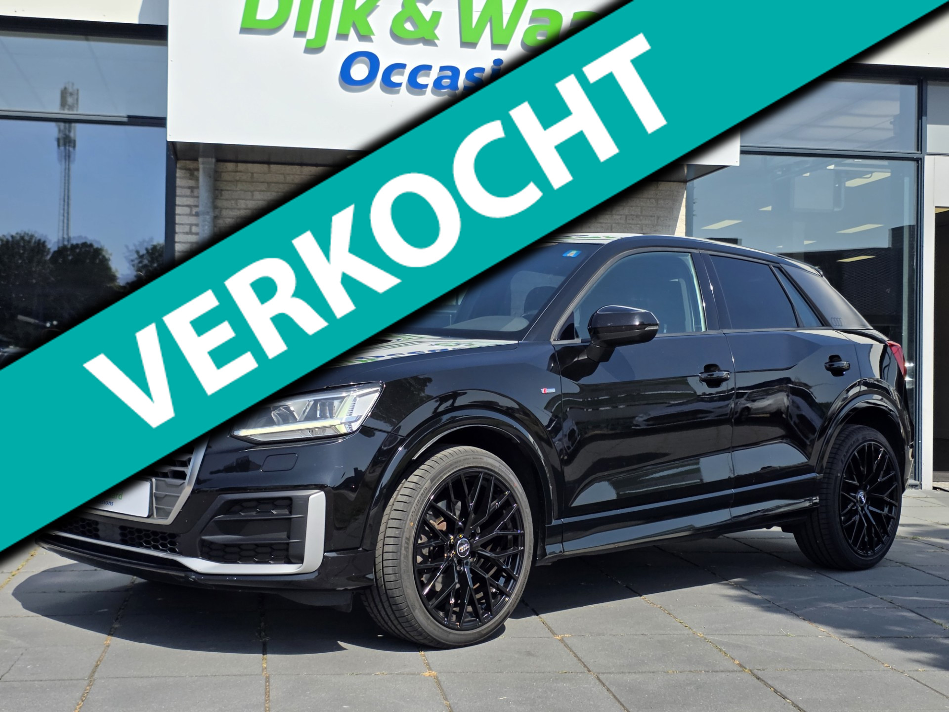 Audi Q2 1.4 TFSI CoD Launch Edition | 3x S-LINE | BLACK OPTIC | LED 2017 - voorkant