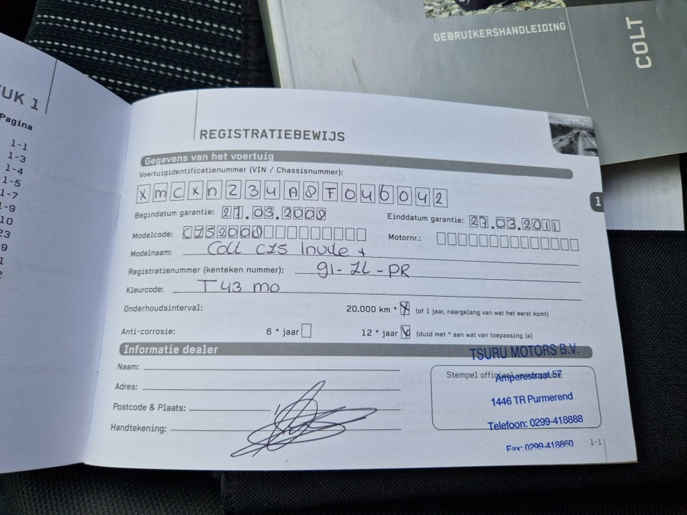 Foto van Mitsubishi Mitsubishi Colt