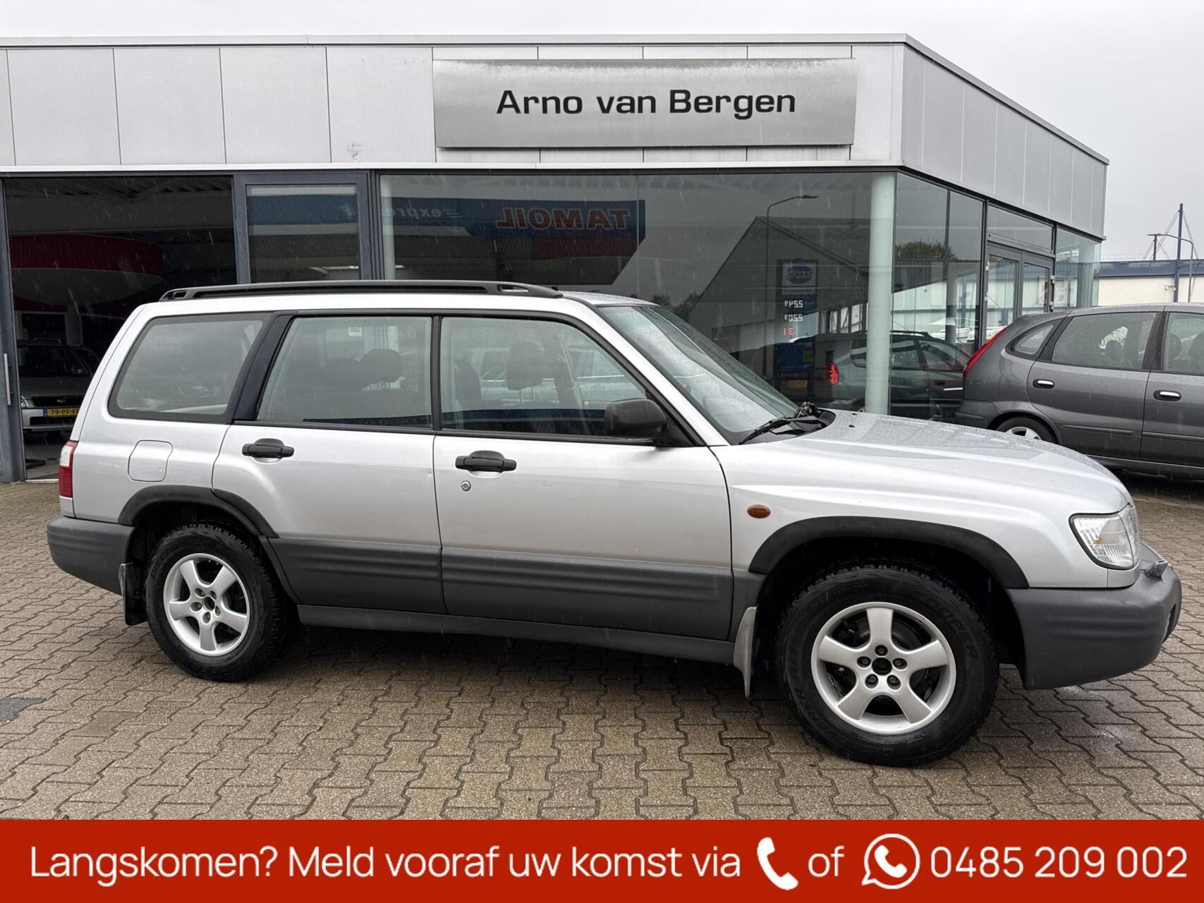 Subaru Forester 2.0 AWD, airco, trekhaak, nieuwe APK. 2002 - voorkant