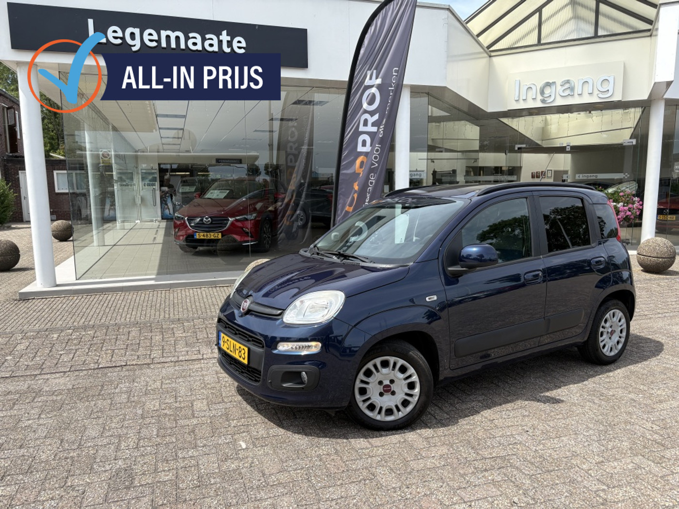 Fiat Panda 0.9 TwinAir Lounge AUTOMAAT|Trekhaak 2013 - voorkant