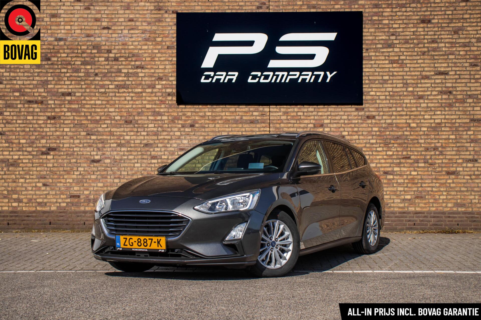 Ford Focus 1.0 EcoBoost Titanium, Origineel NL, B&O 2019 - voorkant