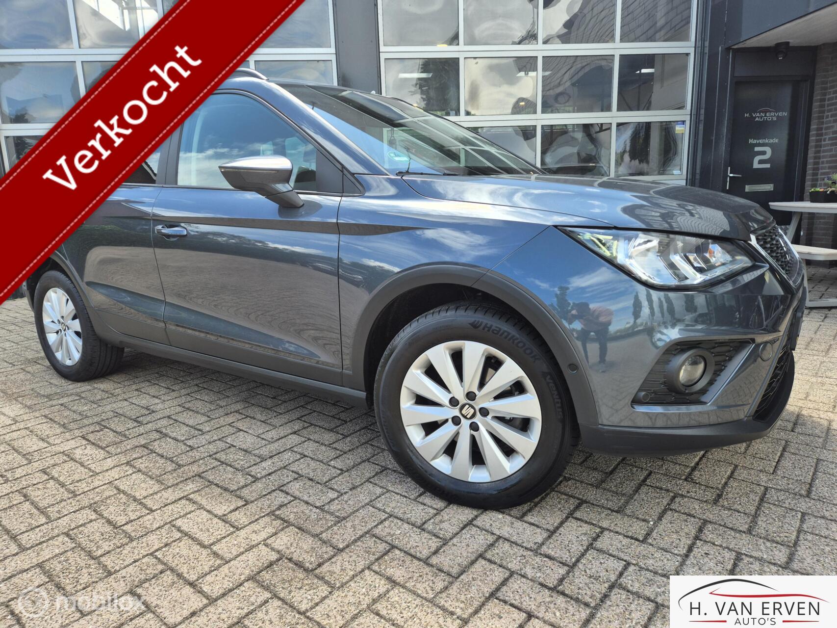 Seat Arona 1.0 TSI Style APPLE CARPLAY ADAPTIVE CRUISE NAP 2019 - voorkant