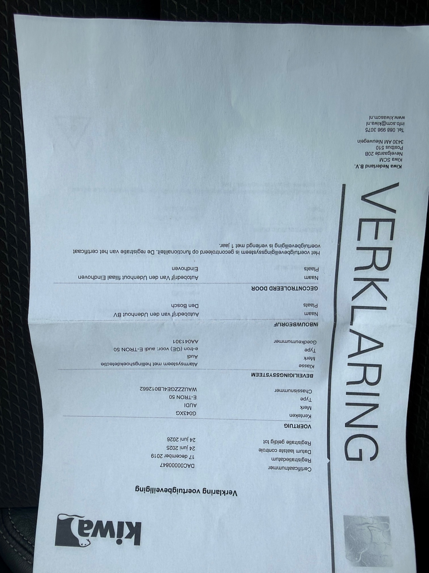 Foto van Audi E-tron 50